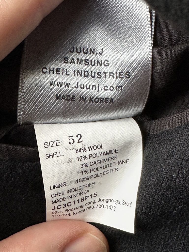 Juun.J Juun.j wool cashmere blazer 52 (9/10) Size 52R - 8 Thumbnail