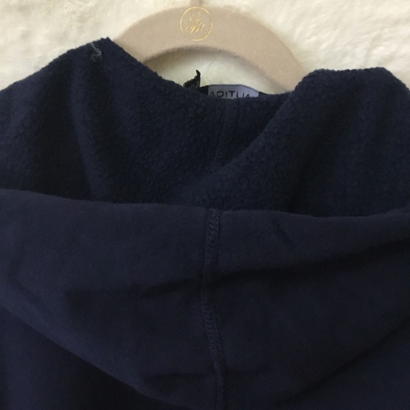Nautica Nautica Men Navy Zip-Fronted Hoodie Size US S / EU 44-46 / 1 - 11 Thumbnail