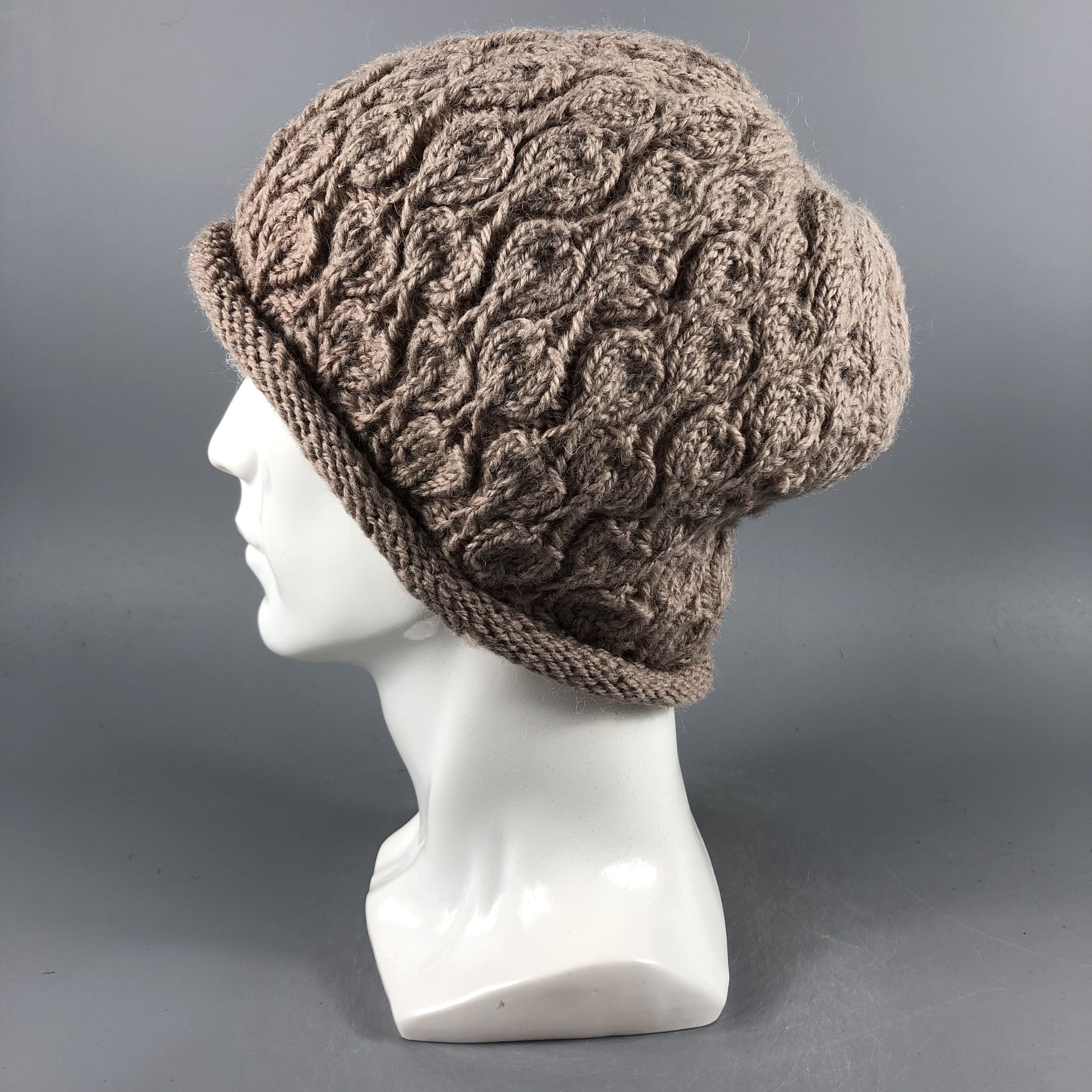 Japanese Brand × Vintage Womens Japanese Brand Knit Beanie Snow Hat Snow Cap -D1258 Size ONE SIZE - 1 Thumbnail