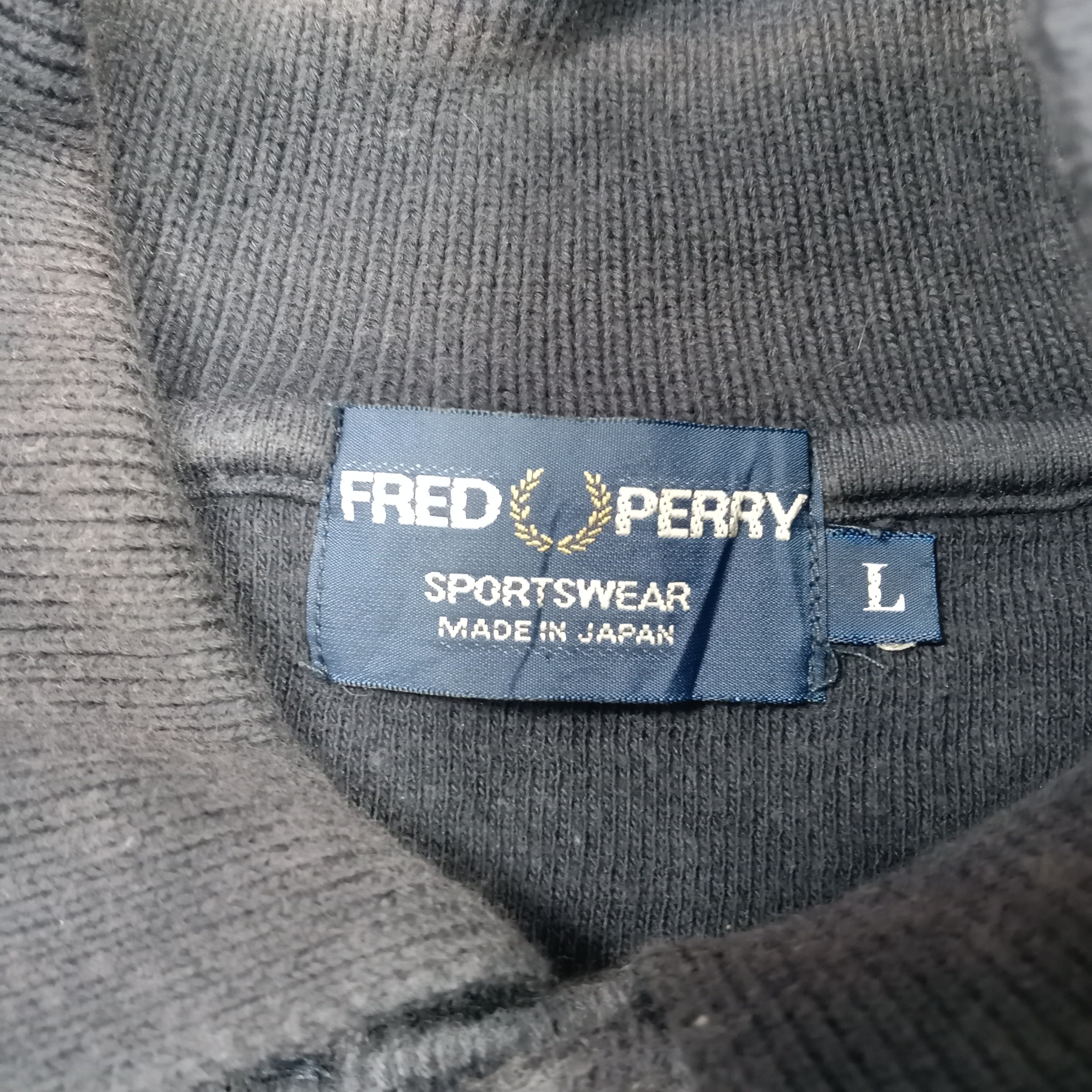 Fred Perry Fred Perry Made in Japan Collared Sweatshirt C278N23 Size US M / EU 48-50 / 2 - 4 Thumbnail