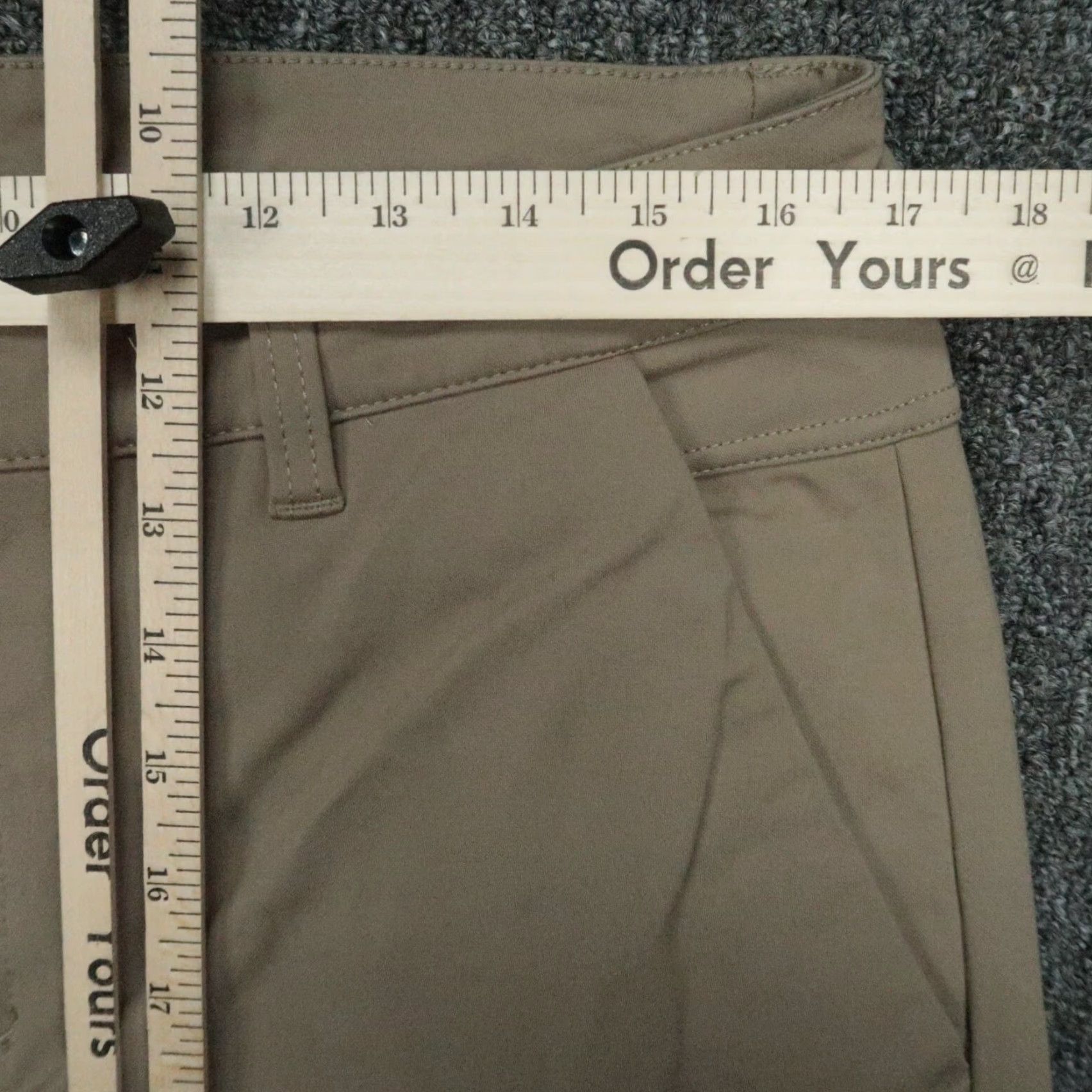 Vintage BYLT Pants Mens 36x30 Chino Straight Slim Casual Travel Brown Pants BYLT Mens Regular 36 Brown Chino Pocket Pockets Elastic Size US 36 / EU 52 - 7 Thumbnail