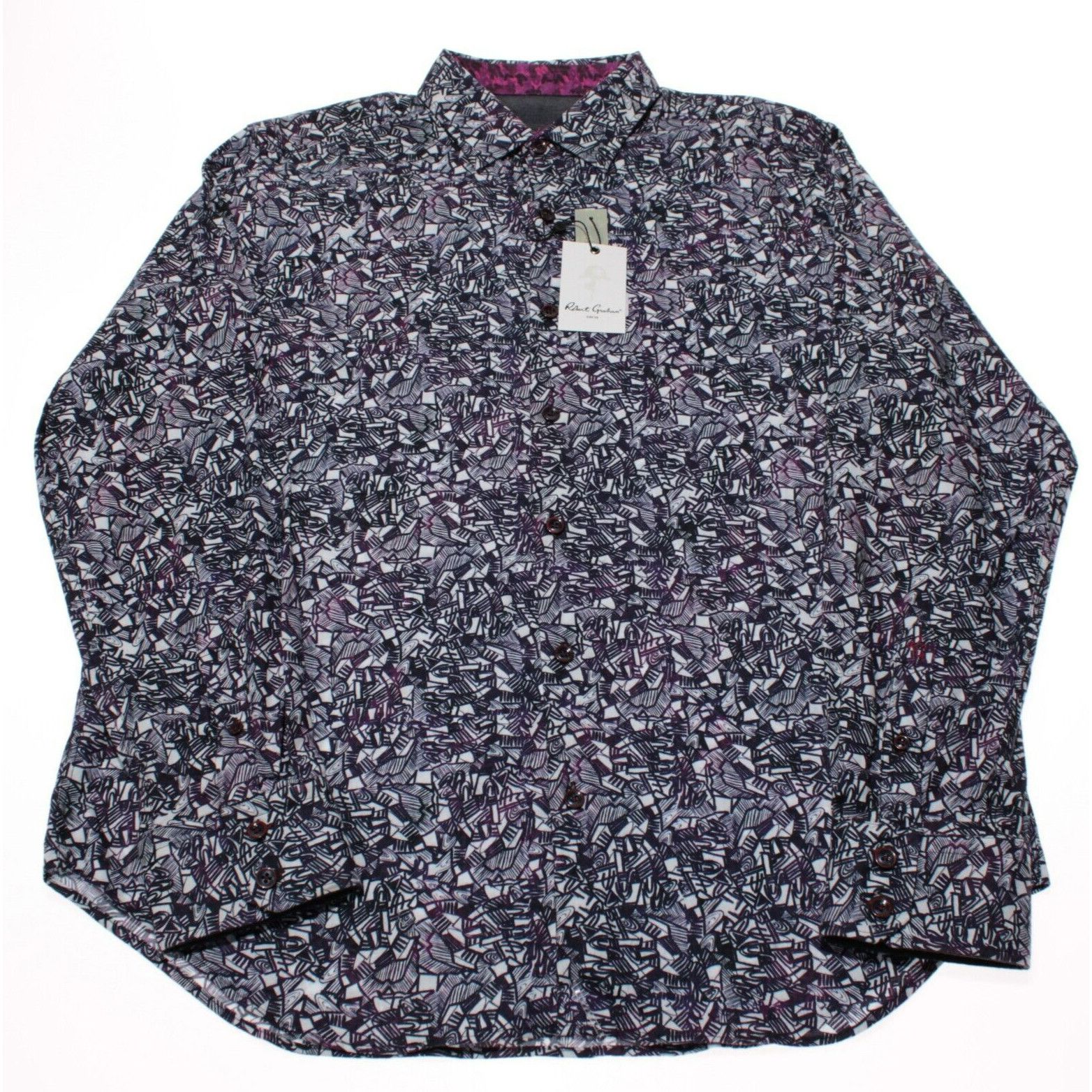 Robert Graham Robert Graham New with tags Shirt Size XL US In Purple Size US XL / EU 56 / 4 - 3 Thumbnail