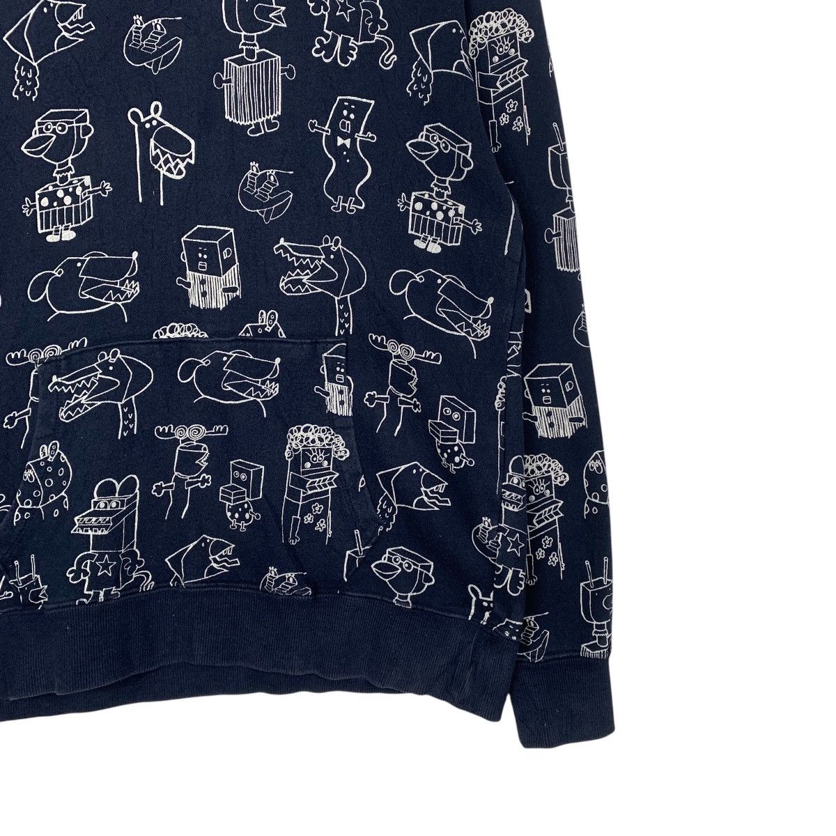 Japanese Brand Japanese Brand Graniph Fullprint Pullover Hoodie Size US M / EU 48-50 / 2 - 4 Thumbnail