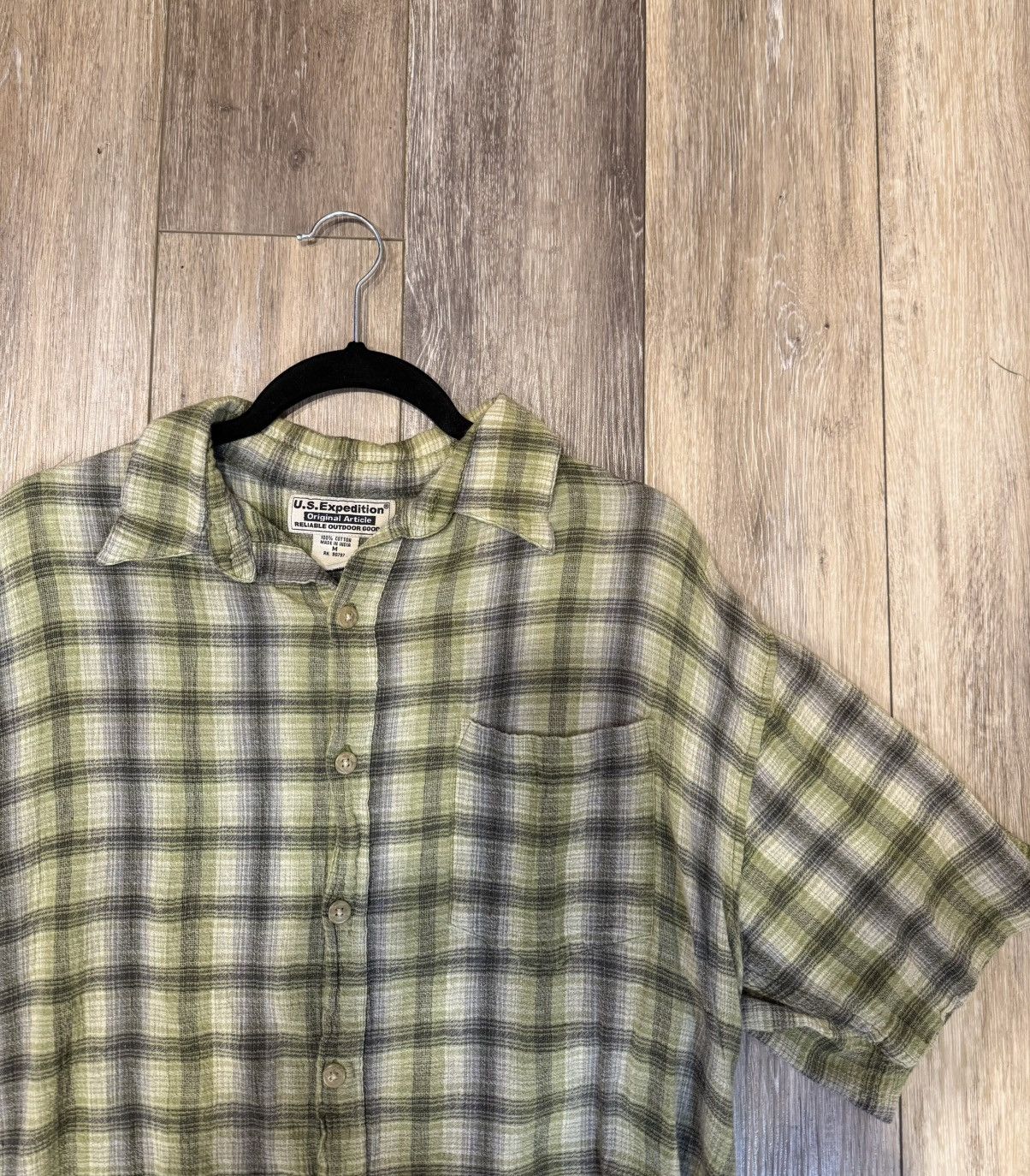 U.S. Expedition 🚨 VINTAGE flannel button up shirt🚨 Size US M / EU 48-50 / 2 - 2 Thumbnail