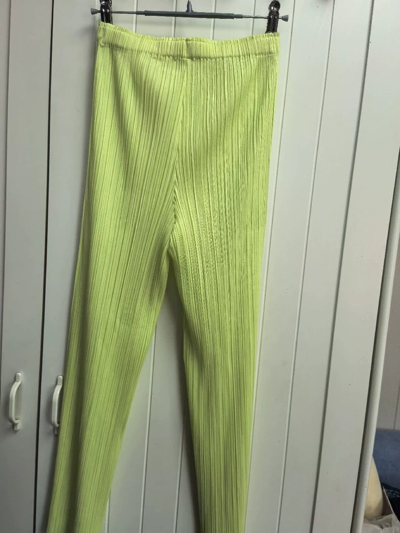 Issey Miyake Issey Miyake size:2 Yellow pleated pants Size 42" / US 20 - 2 Thumbnail