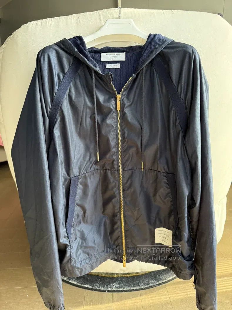 Thom Browne Thom Browne Blue charge jacket Size US L / EU 52-54 / 3 - 1 Thumbnail