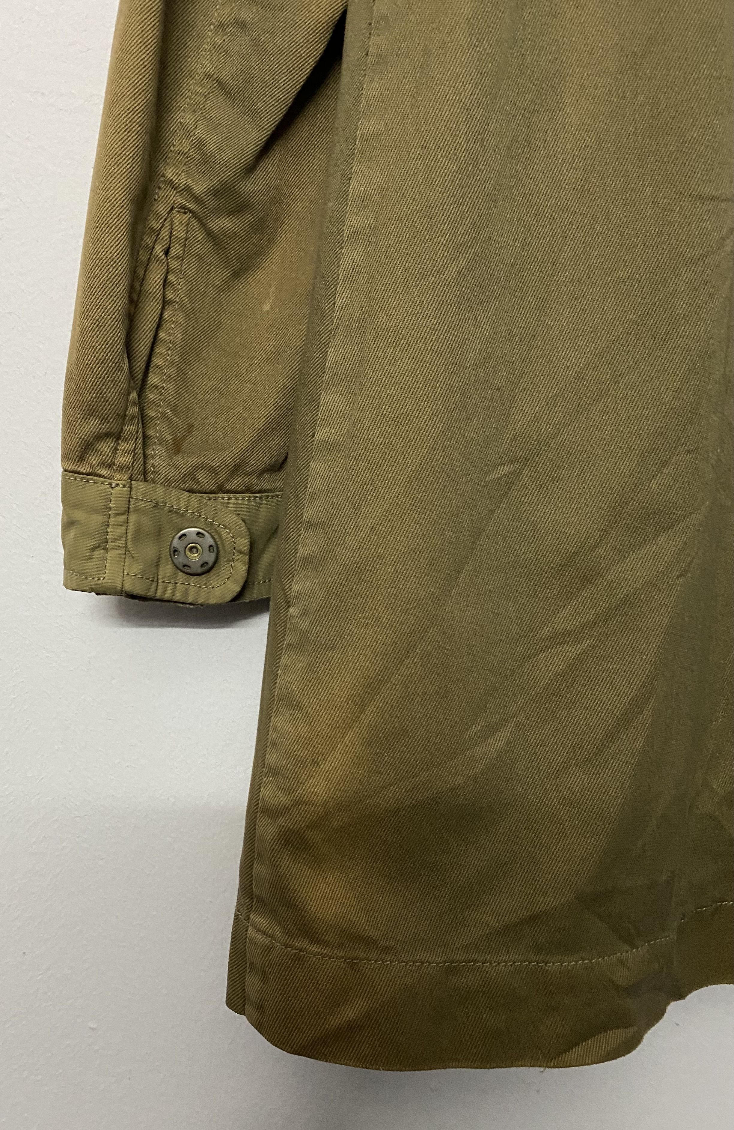 Diesel Diesel Clouds Khaki Double Breasted Utility Trench Coat Size US XS / EU 42 / 0 - 12 Thumbnail