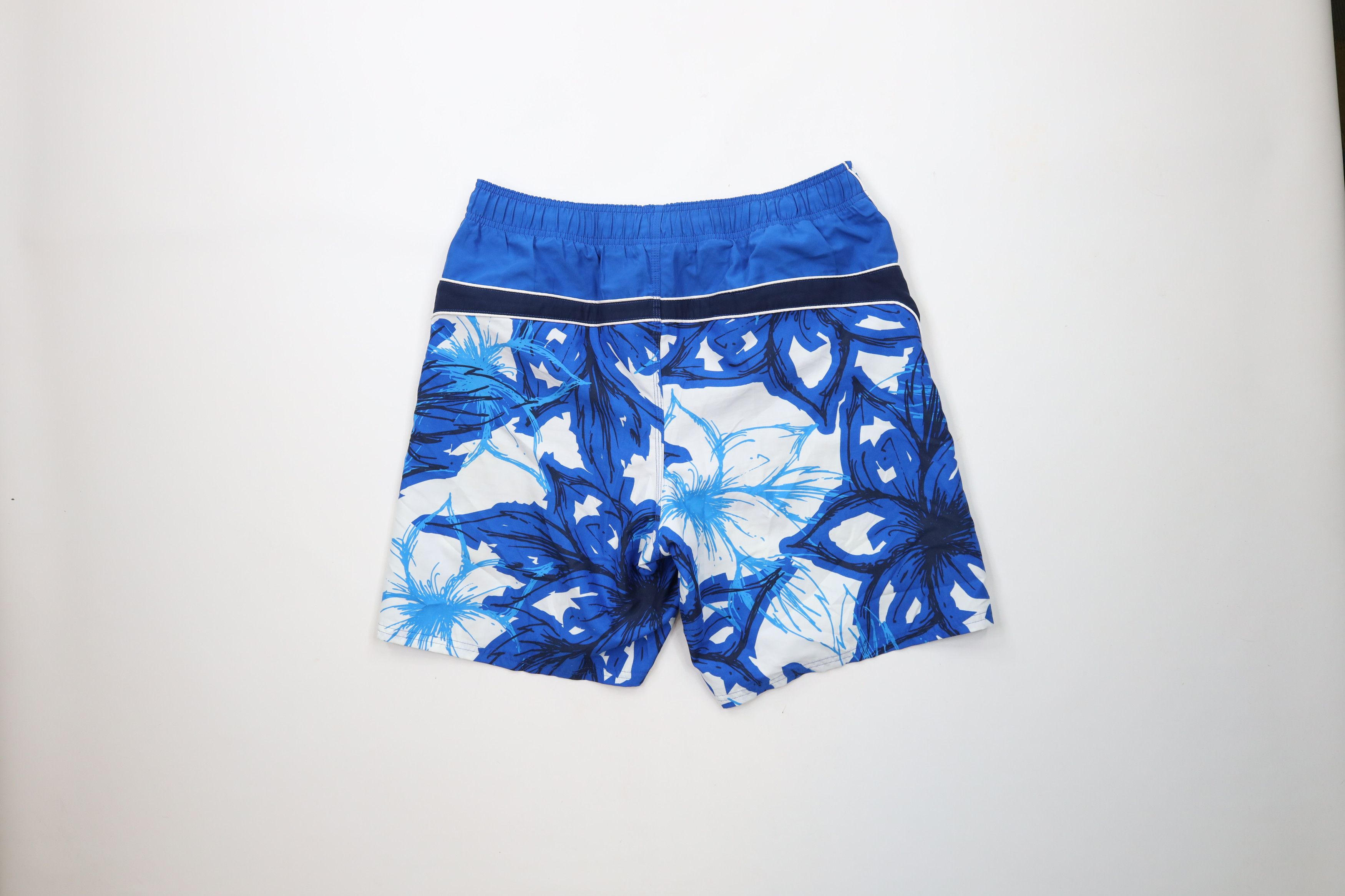 Nike × Vintage Vintage Y2K Nike Mini Swoosh Abstract Lined Swim Shorts Size US 32 / EU 48 - 8 Thumbnail