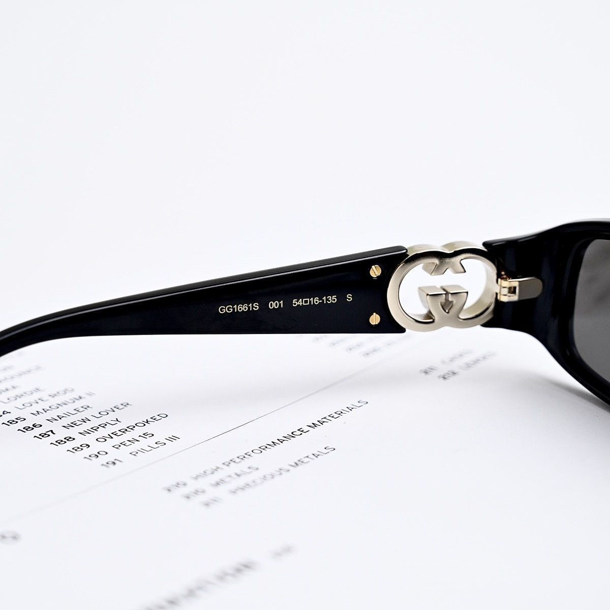 Gucci GUCCI GG1661S SUNGLASSES Size ONE SIZE - 7 Thumbnail