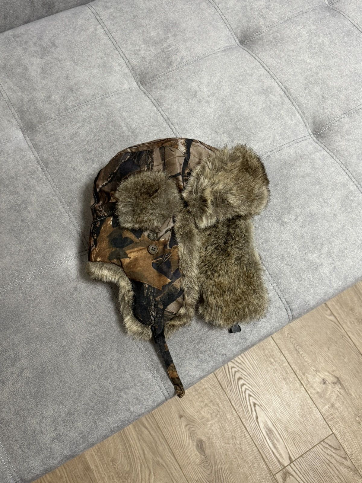 Other Vintage military fur Y2K hype fluffy ushanka hat punk Size ONE SIZE - 1 Thumbnail