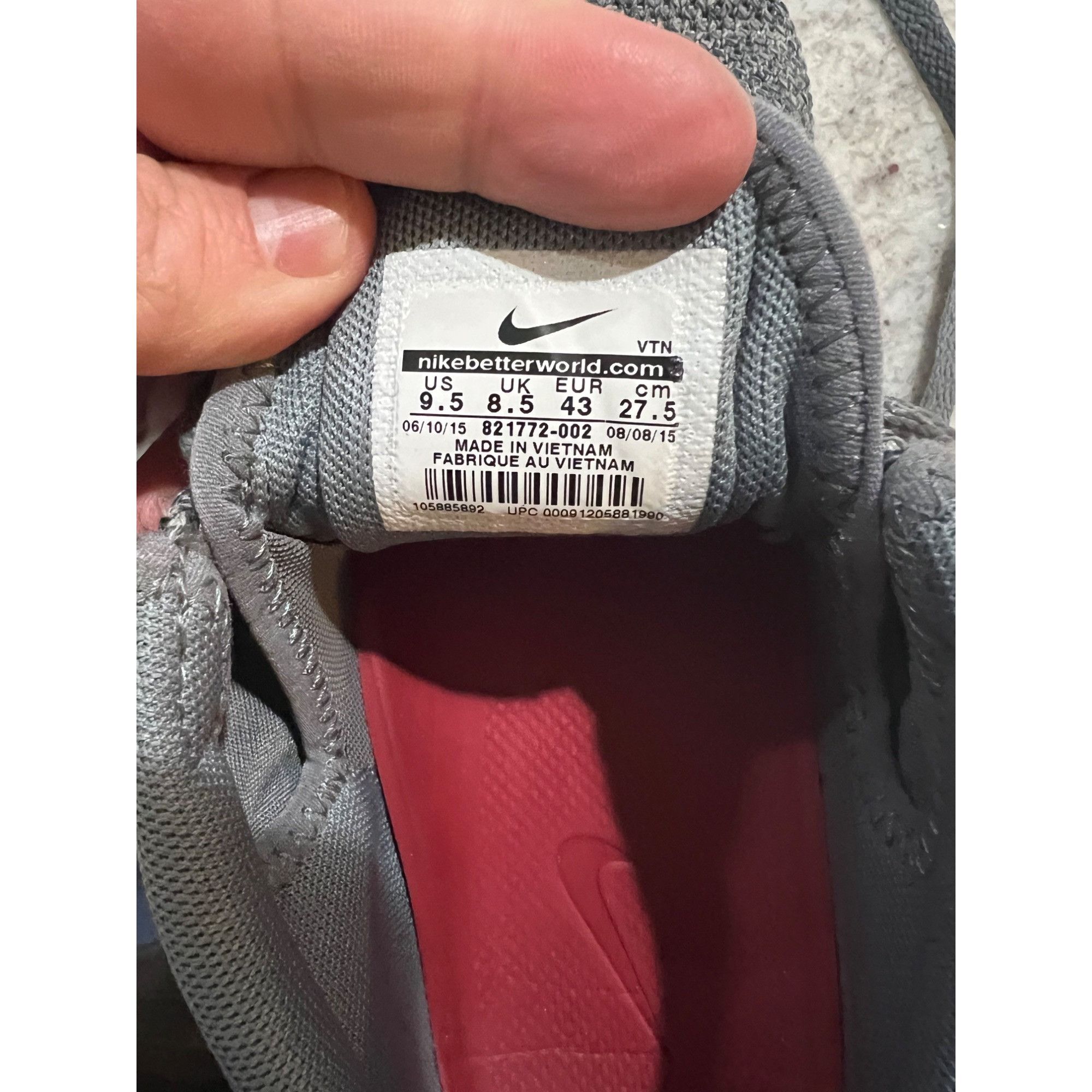 Nike Nike Lunarestoa 2 ES Gray Shoes Size 9.5 Grailed
