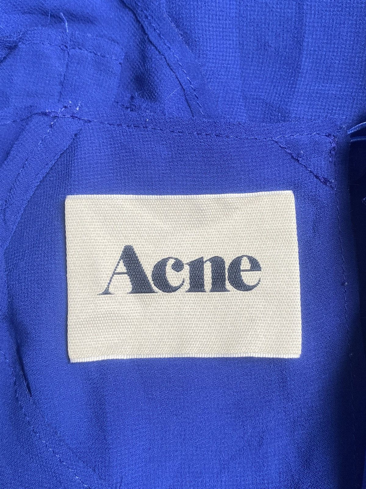 Acne Studios ACNE STUDIOS Blue Dress Size L / US 10 / IT 46 - 13 Thumbnail