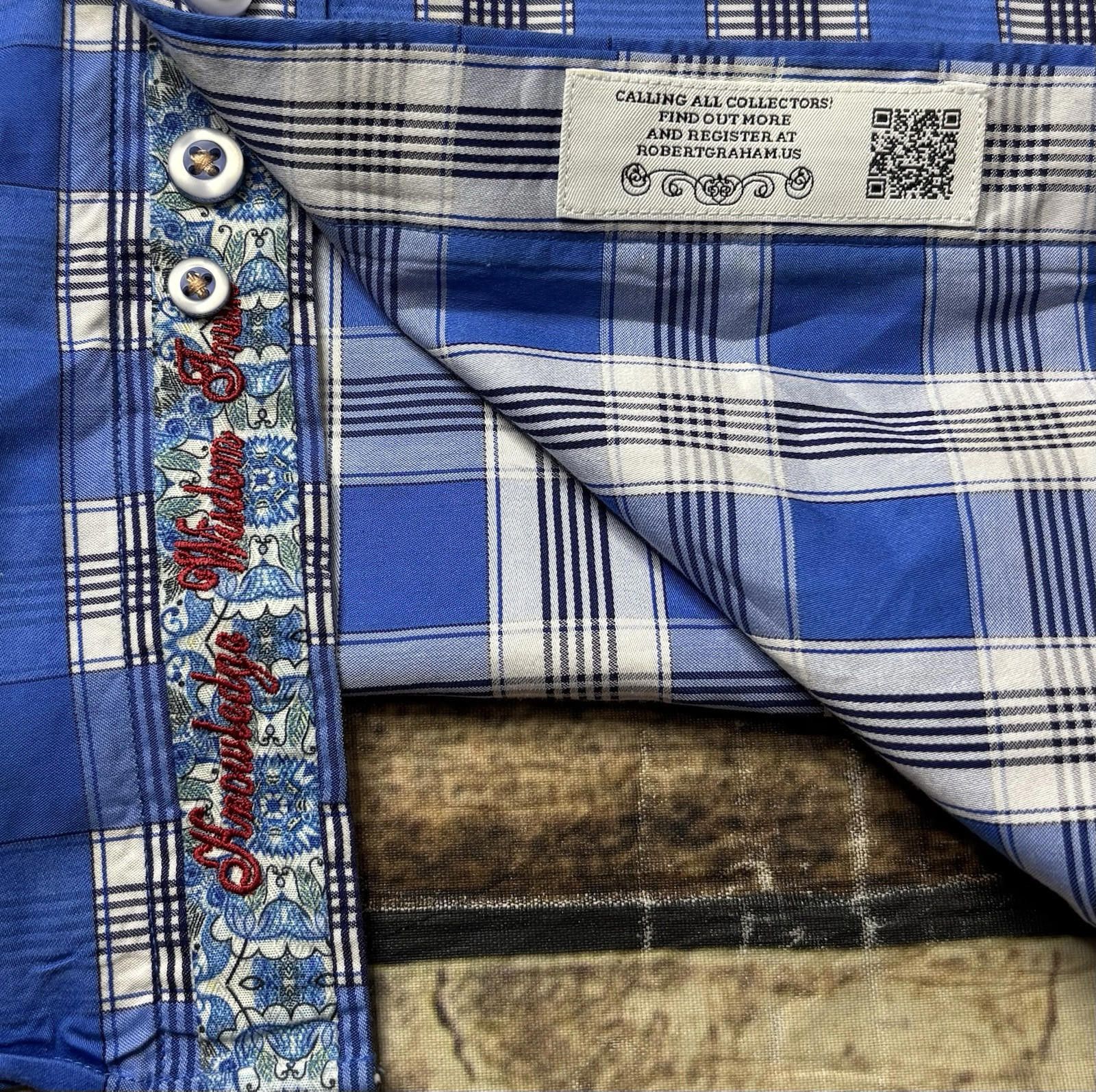 Robert Graham Robert Graham Exclusive Shirt Men's Small Classic Flip Cuff Size US S / EU 44-46 / 1 - 11 Thumbnail