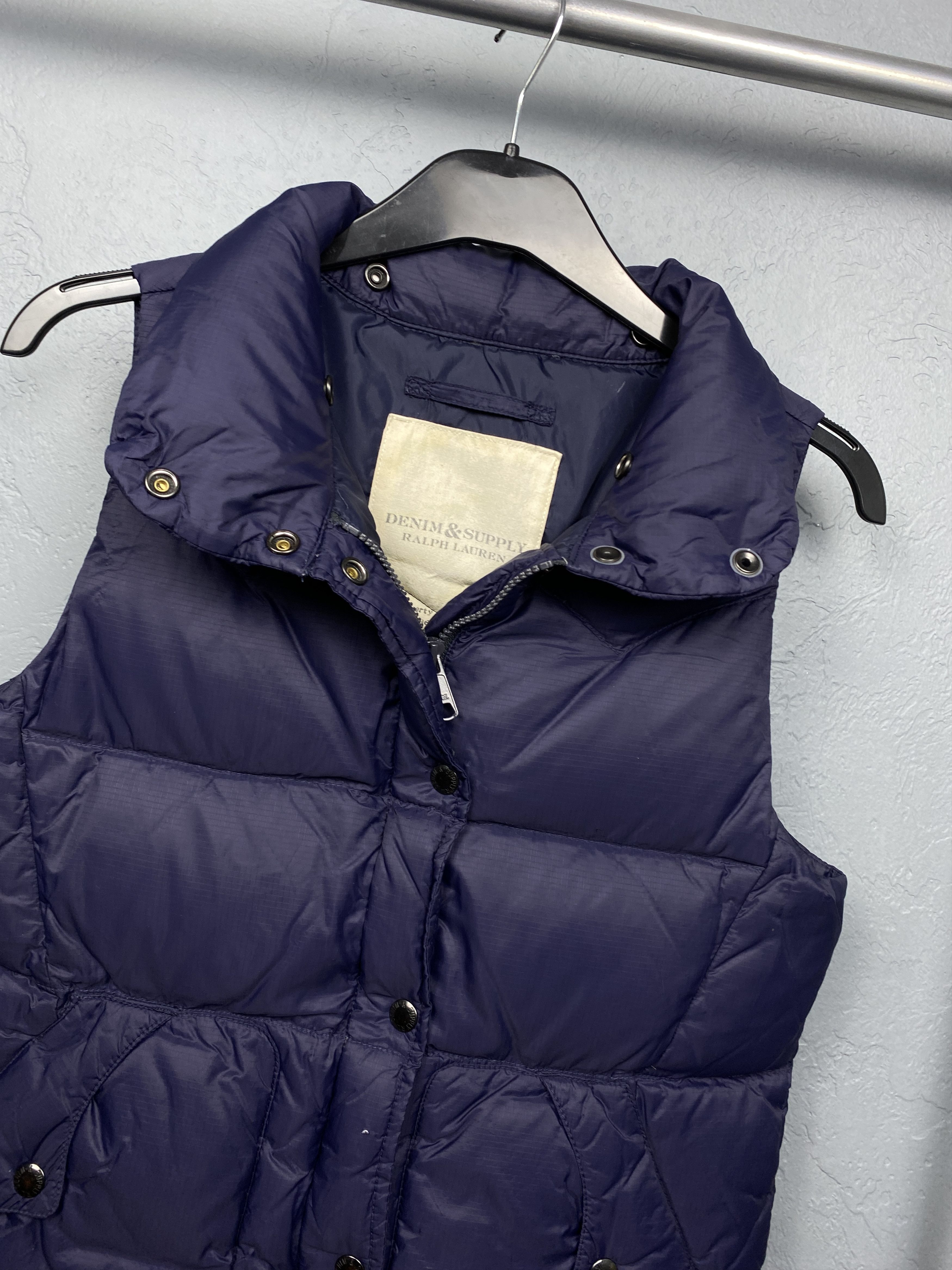 Denim & Supply Ralph Lauren Denim And Supply Polo Ralph Lauren Womens Puffer Vest Size XS / US 0-2 / IT 36-38 - 2 Thumbnail