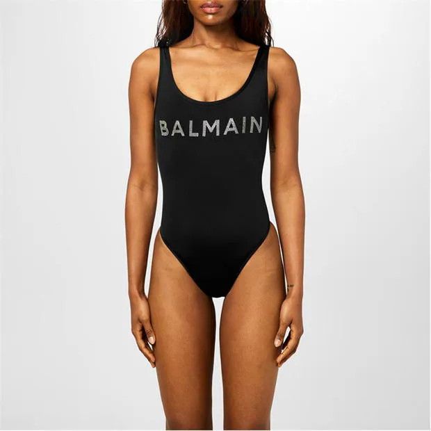 Balmain o1g2r1mq0924 Swimsuit in Black Size XS / US 0-2 / IT 36-38 - 3 Thumbnail