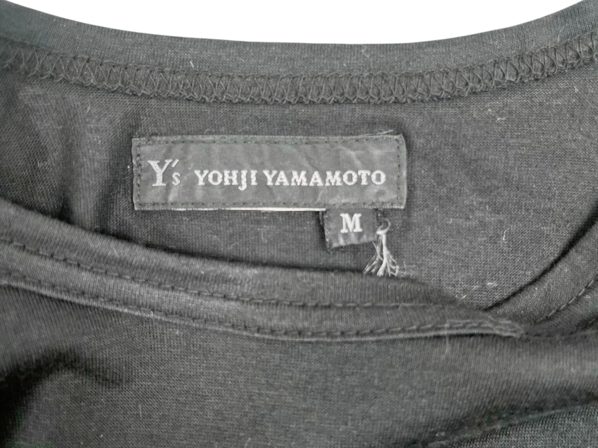 Yohji Yamamoto 2000's Pink Iris Black Tee Size S / US 4 / IT 40 - 7 Thumbnail