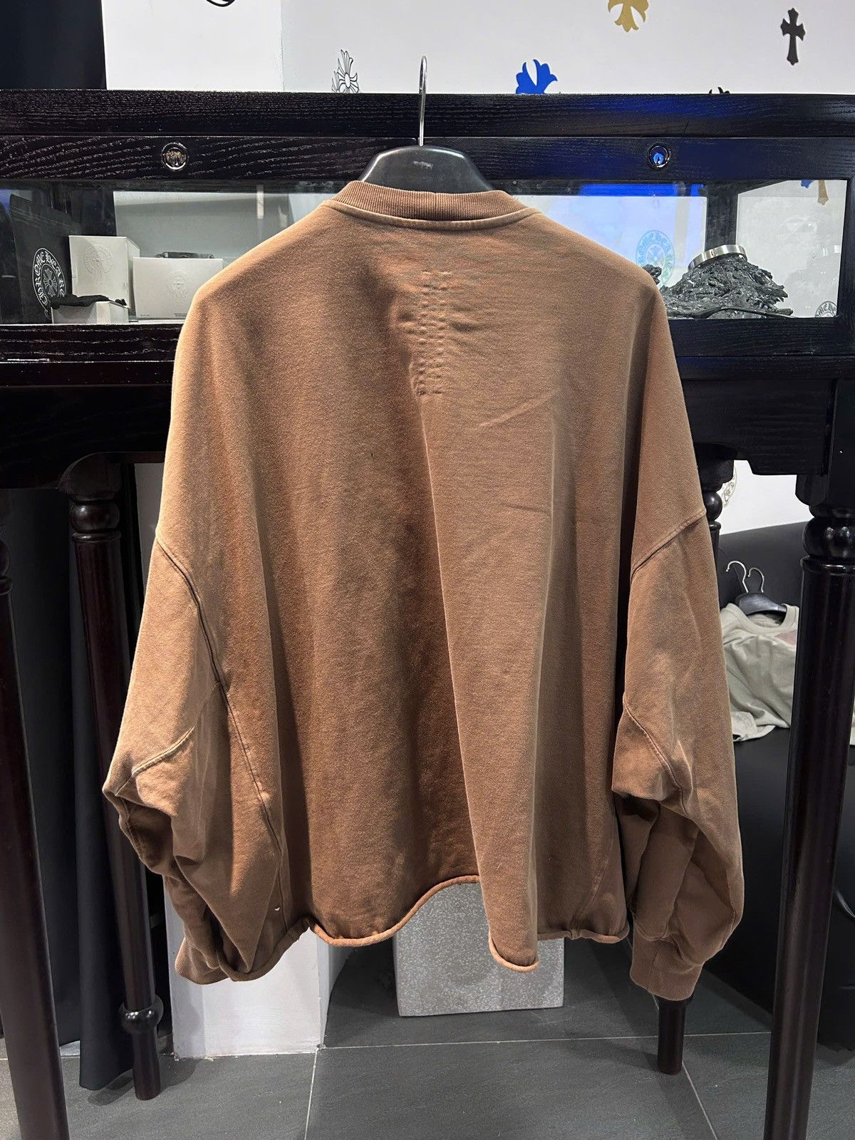 Rick Owens Drkshdw Rick Owens DRKSHDW Crater Sweatshirt Size US M / EU 48-50 / 2 - 2 Thumbnail