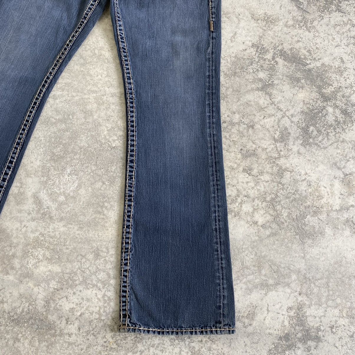True Religion Vintage True Religion Billy Super T Flared Denim Jeans Size US 32 / EU 48 - 6 Thumbnail