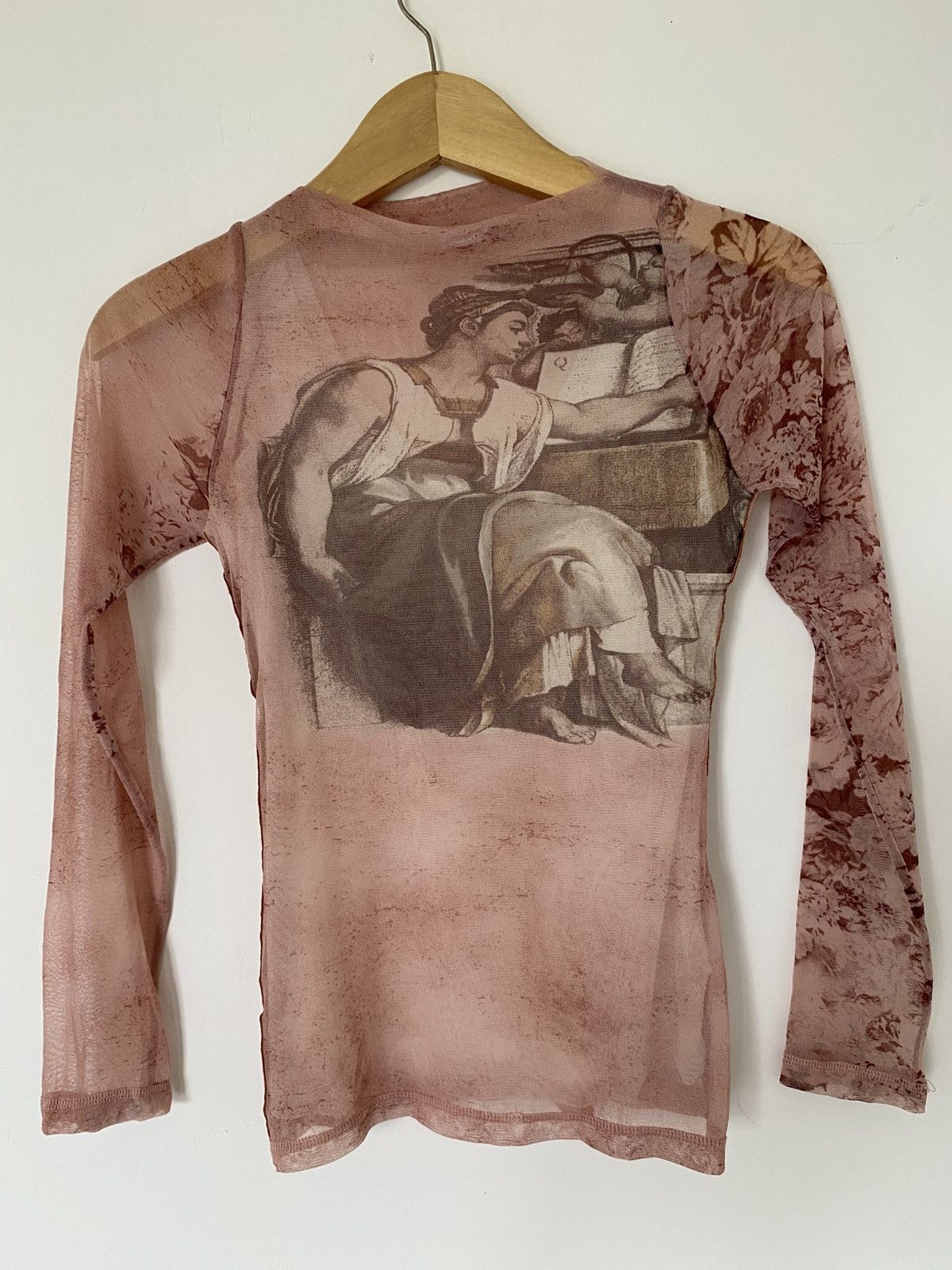 GOSTAR DE FUGA × If Six Was Nine × Le Grande Bleu (L.G.B.) tattoo mesh tops roma italy jpg style Size XS / US 0-2 / IT 36-38 - 10 Thumbnail