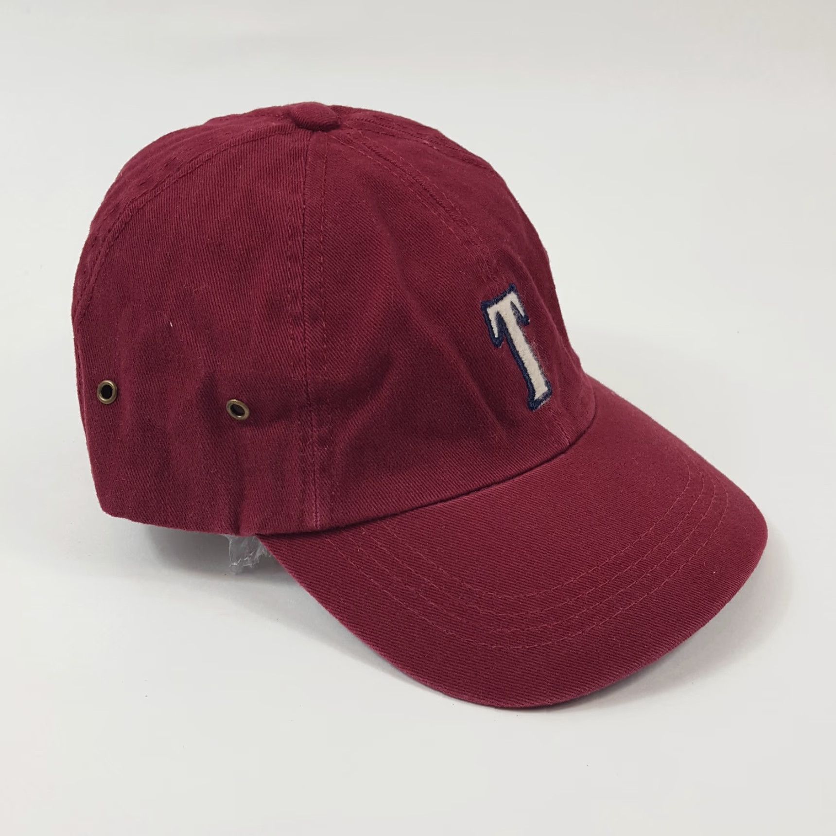 Timberland VINTAGE Timberland Baseball Cap Hat Adjustable Red Solid 2000s Y2K Outdoors Retro Mens Size ONE SIZE - 4 Thumbnail