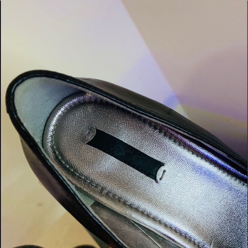 Ecco 💰💰SALE💰💰 Ecco BN Black Leather pumps size 39 Size US 8.5 / IT 38.5 - 2 Thumbnail
