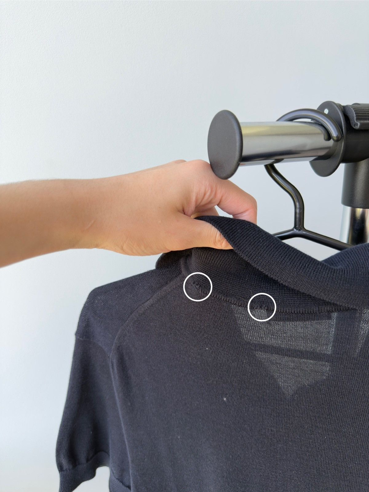 Moncler Original Moncler Men Wool Polo Shirt in size S Size US S / EU 44-46 / 1 - 14 Thumbnail