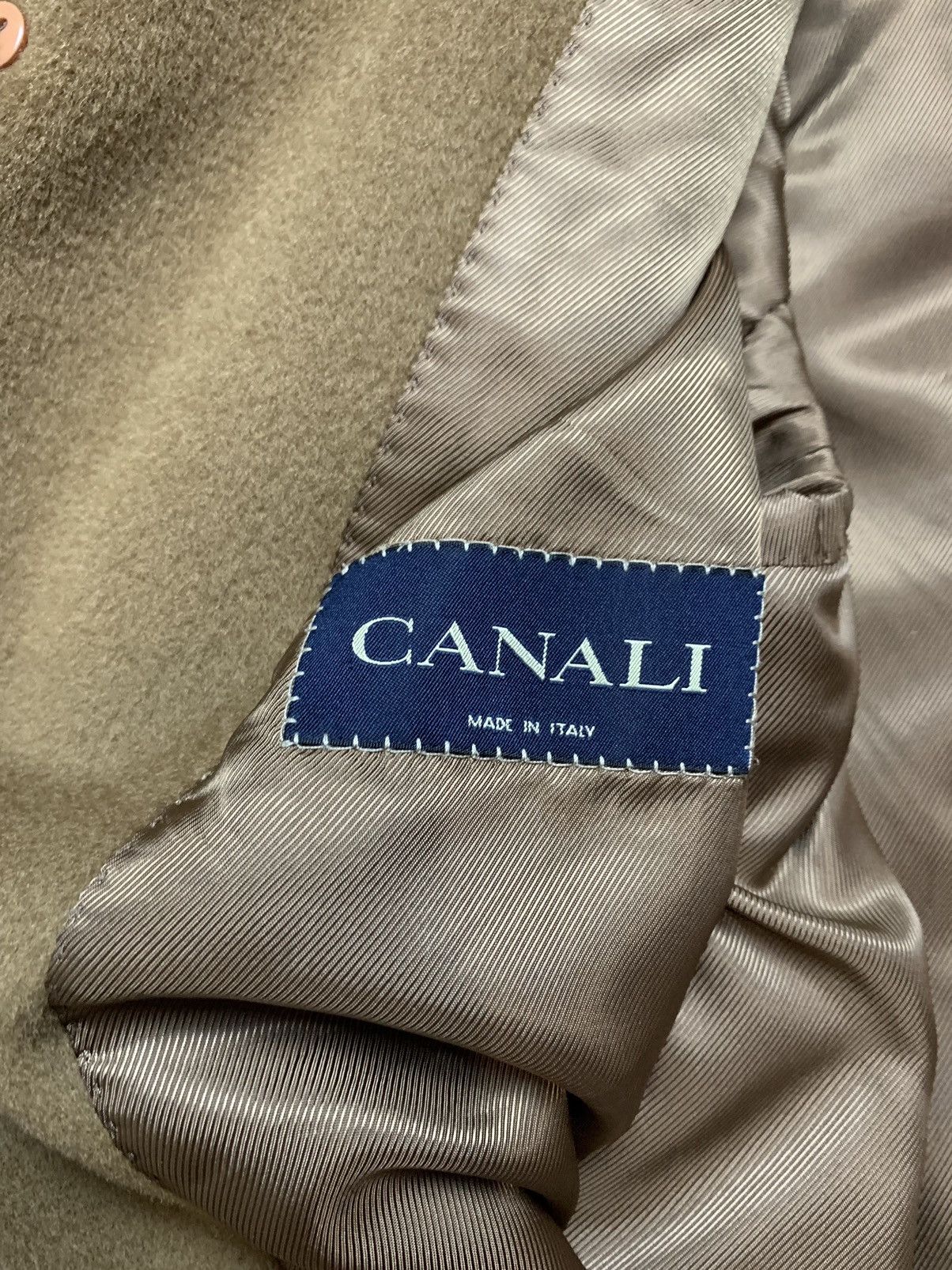 Canali Canali New Wool Heavy Coat Size US XL / EU 56 / 4 - 5 Thumbnail