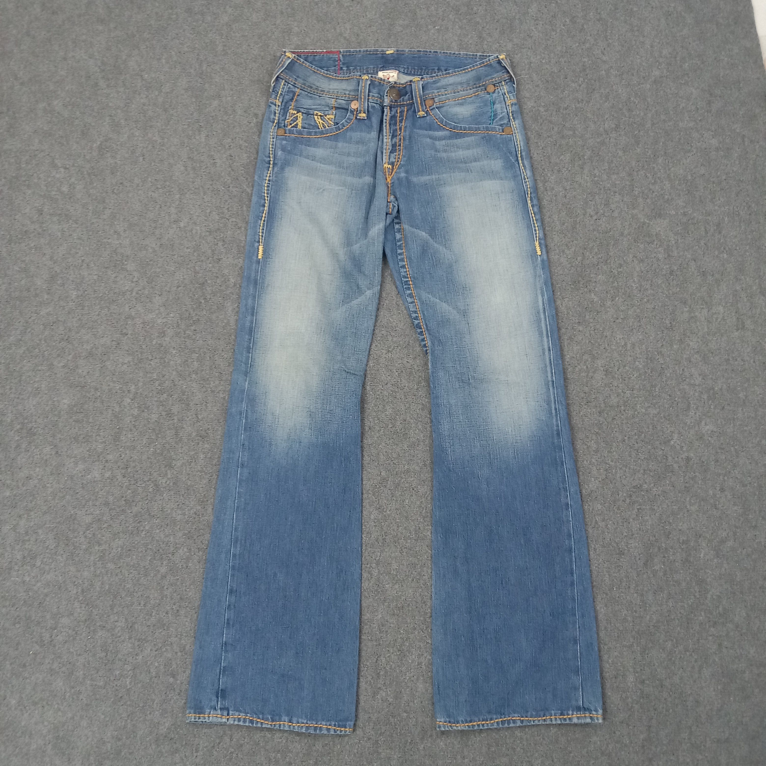 True Religion True Religion American Brand Denim Jeans C258N10 Size US 33 - 5 Thumbnail