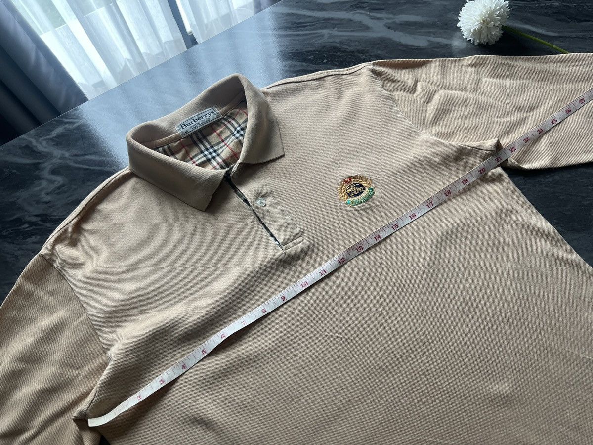 Burberry Burberry : Long Sleeve England Embroidered Logo Size US M / EU 48-50 / 2 - 10 Thumbnail