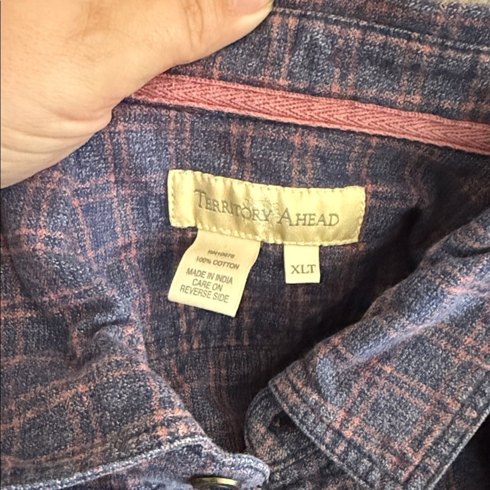 The Territory Ahead TERRITORY AHEAD cabincore coastal flannel ButtonUp Shirt XLT Size US XL / EU 56 / 4 - 2 Thumbnail