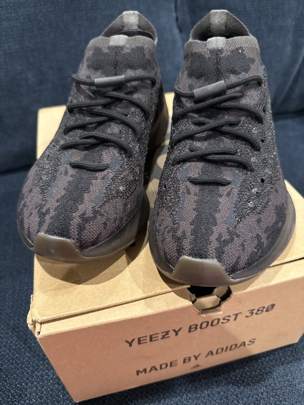 Adidas × Yeezy Adidas Yeezy Boost 380 “Onyx” Size US 7.5 / EU 40-41 - 1 Thumbnail