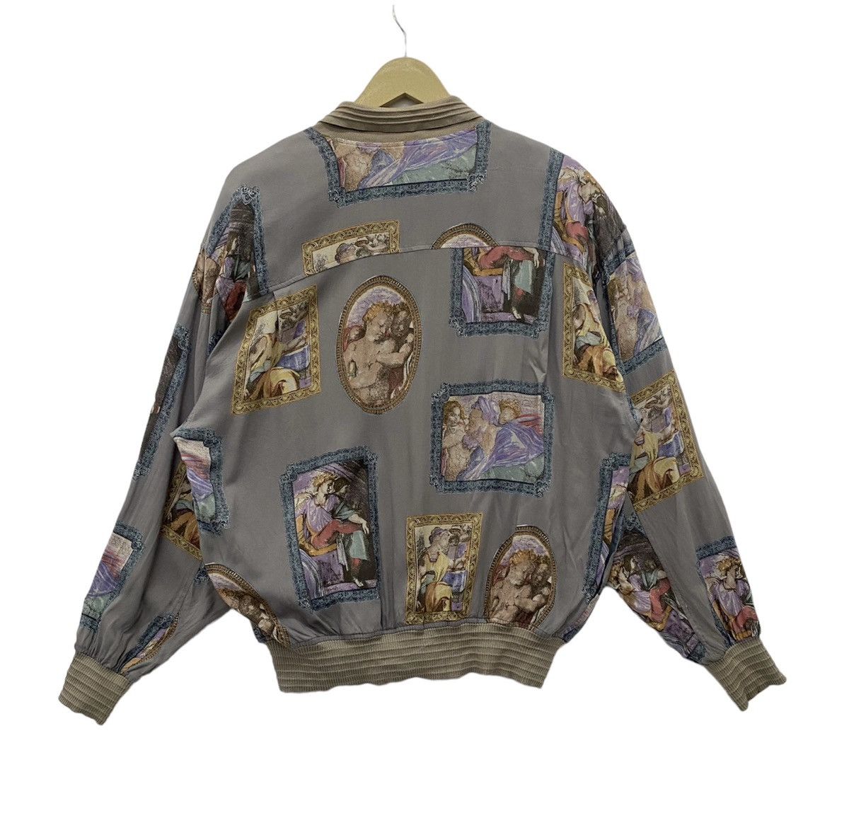 Celine Vintage celine Fullprint Art Design Jacket Size L / US 10 / IT 46 - 3 Thumbnail