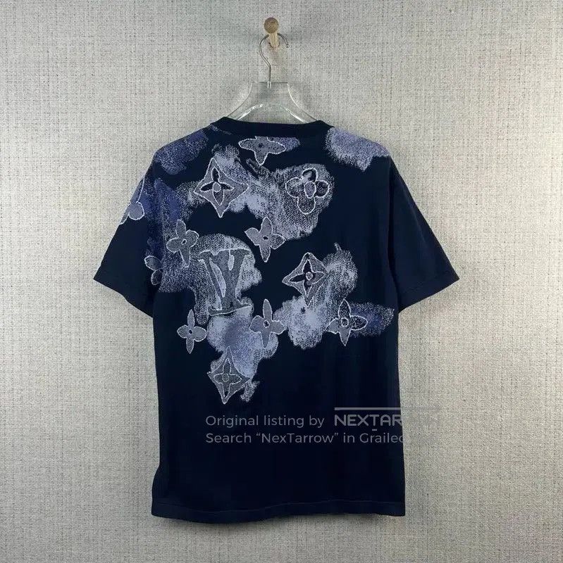 Louis Vuitton Louis Vuitton Summer Navy Logo T-shirt for Men . Size US M / EU 48-50 / 2 - 3 Thumbnail