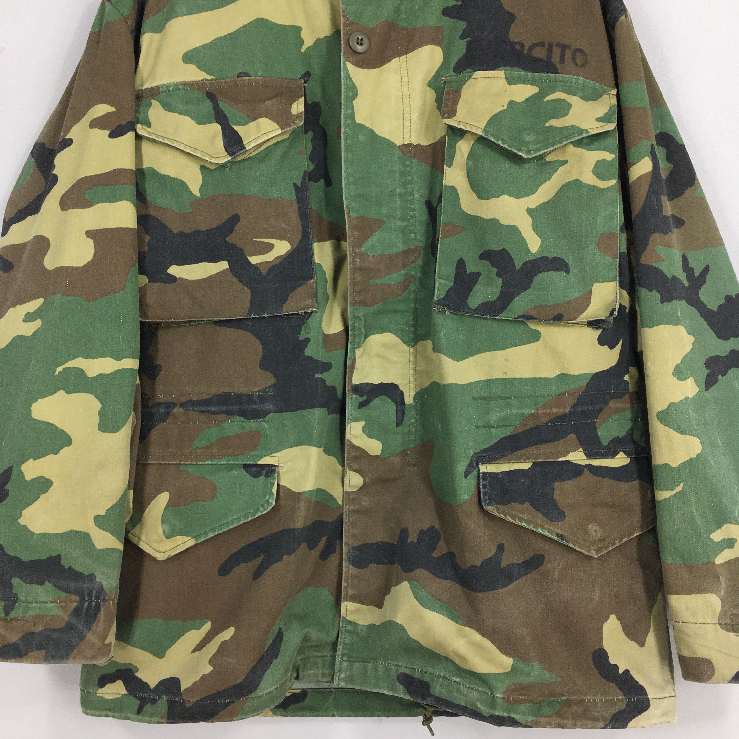 Alpha Industries Vintage Alpha Industries M-65 Field Camouflage Jacket Small Size US S / EU 44-46 / 1 - 3 Thumbnail