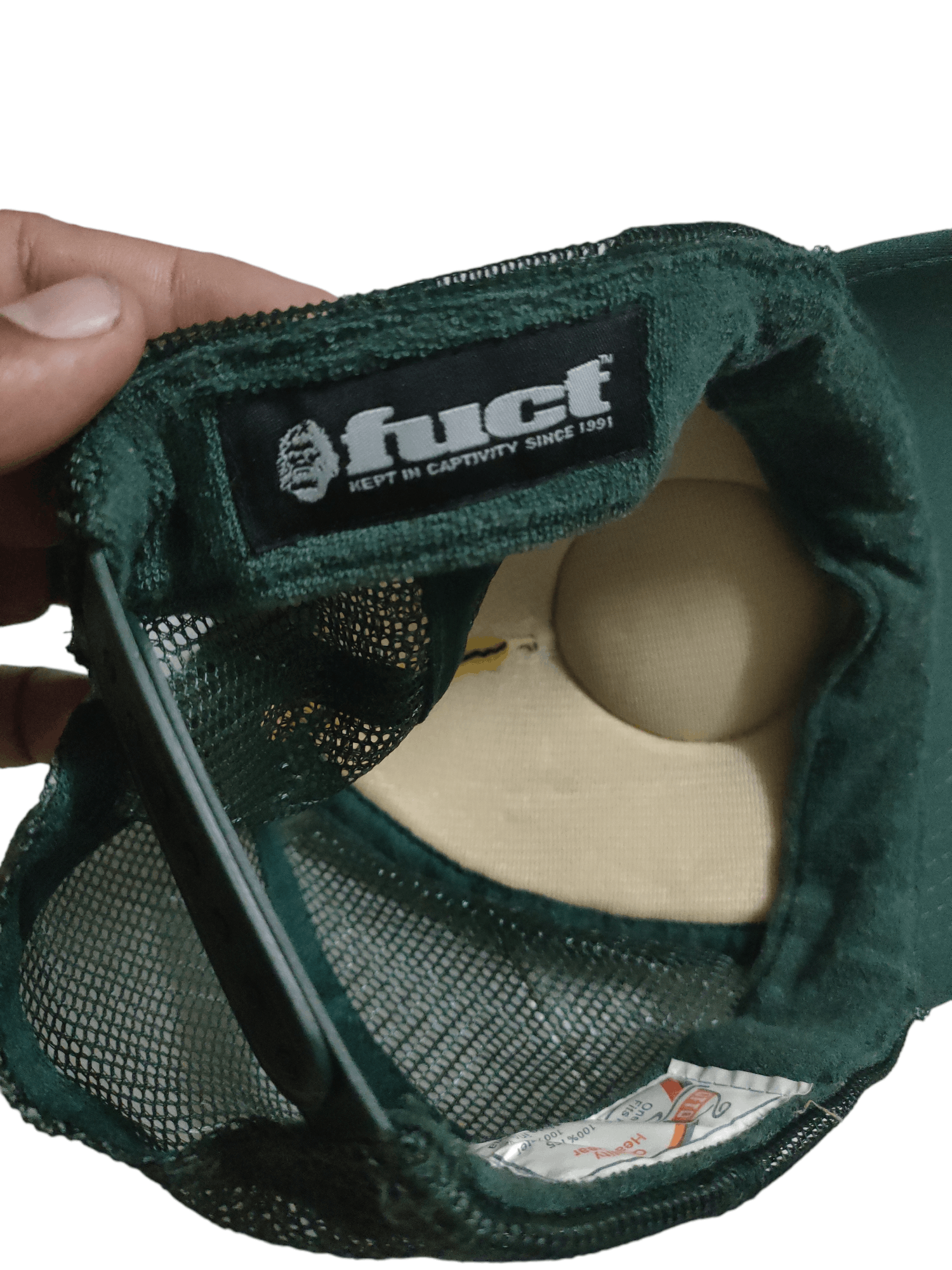 FUCT Vintage Trucker Cap Fuct by SSDD BLOW YUR BRAINS OUT Size ONE SIZE - 8 Thumbnail