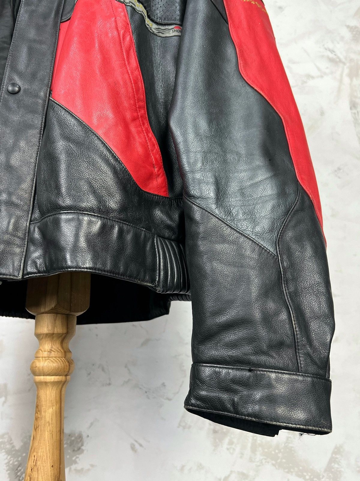 Vintage Vintage Shoei Racing Motorcycle Jacket Size 58 XL - XXL Size US XXL / EU 58 / 5 - 6 Thumbnail