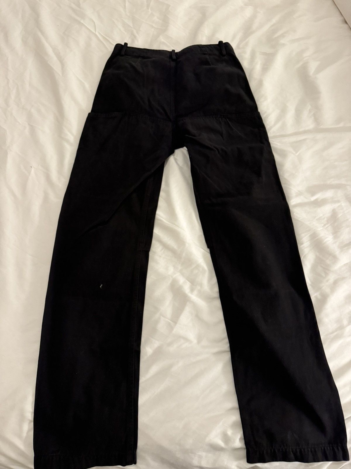 Balenciaga × Gap × Yeezy Yeezy Gap Engineered by Balenciaga Sateen Cargo Pant Black Size US 28 / EU 44 - 8 Thumbnail