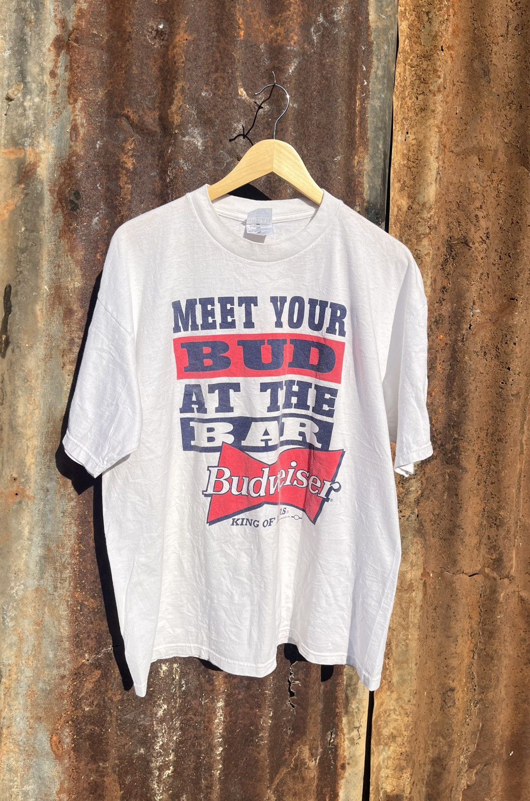 Vintage Budweiser 1995s’ Size US XL / EU 56 / 4 - 1 Thumbnail
