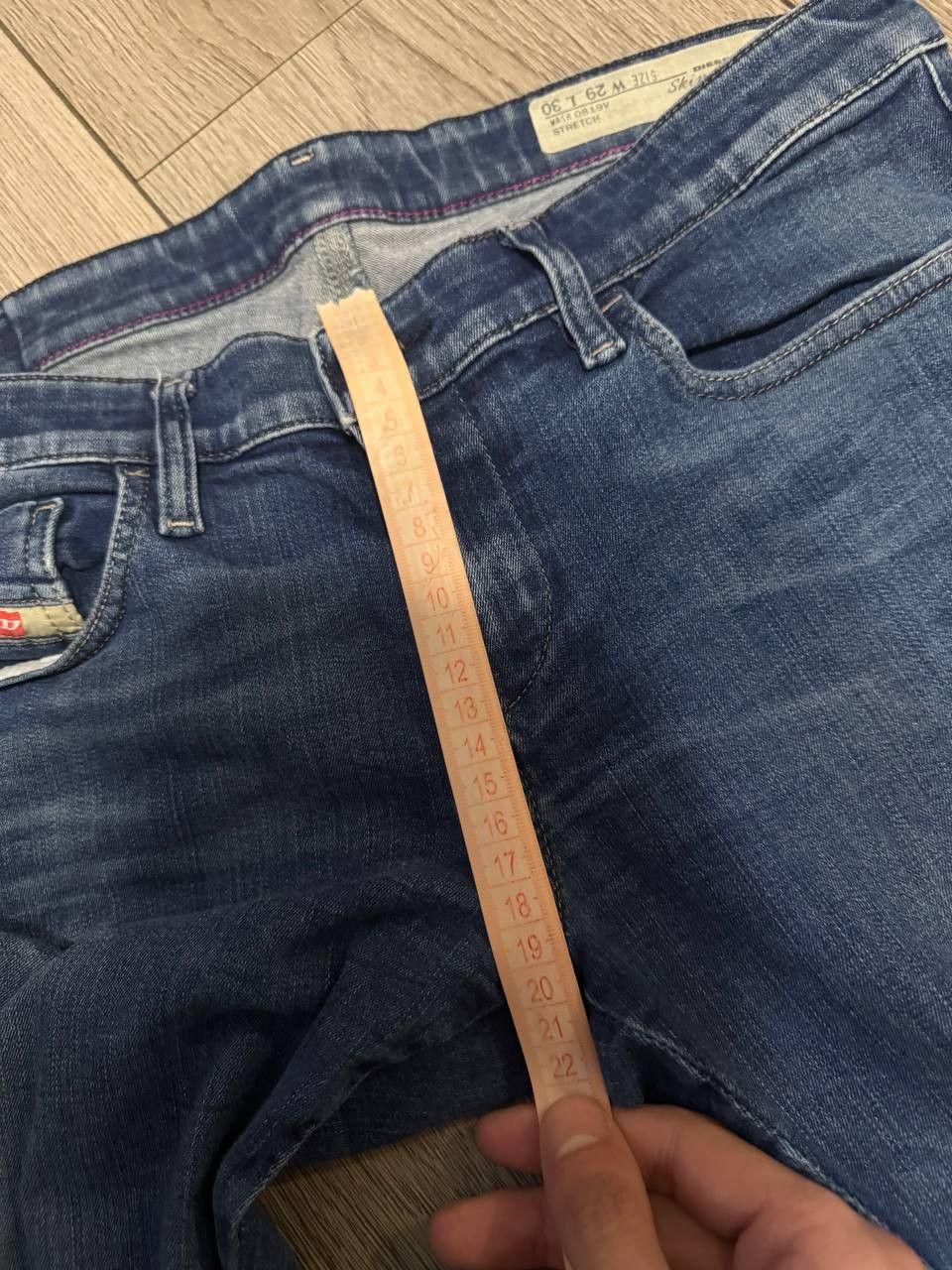 Diesel Diesel Skinzee Low Jeans Womens W26 L30 super slim skinny Size 26" / US 2 / IT 38 - 11 Thumbnail