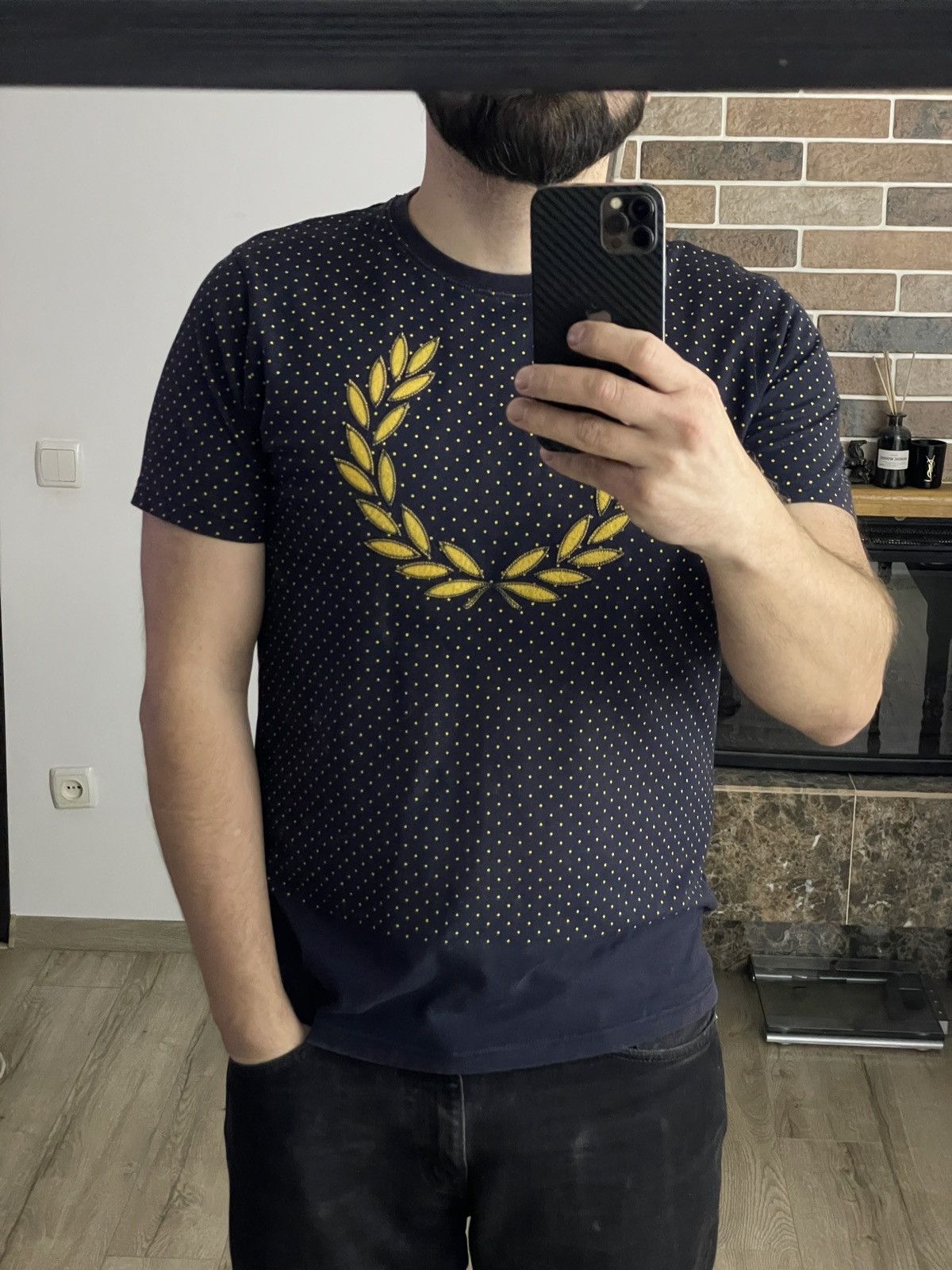 Fred Perry Vintage fred perry tshirt big logo Size US M / EU 48-50 / 2 - 13 Thumbnail