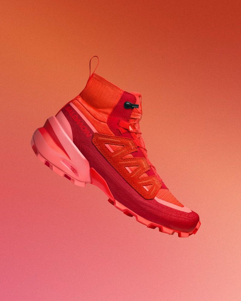 Maison Margiela !DS! AW22 Maison Margiela X Salomon Red Sneakers Size US 12 / IT 42 - 1 Thumbnail