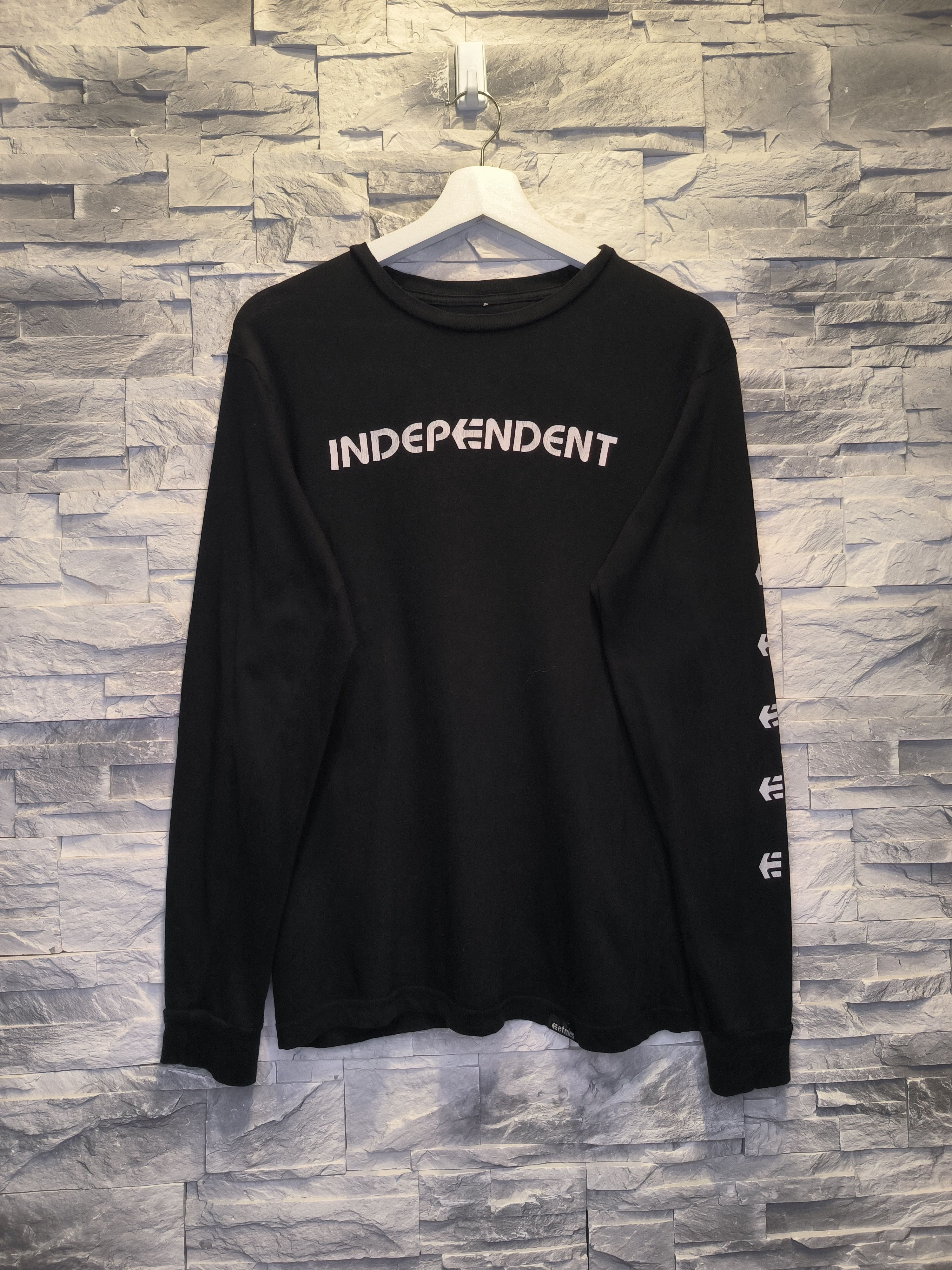 Etnies Independent Etnies Long Sleeve Shirt Black Logo Size US XS / EU 42 / 0 - 1 Thumbnail