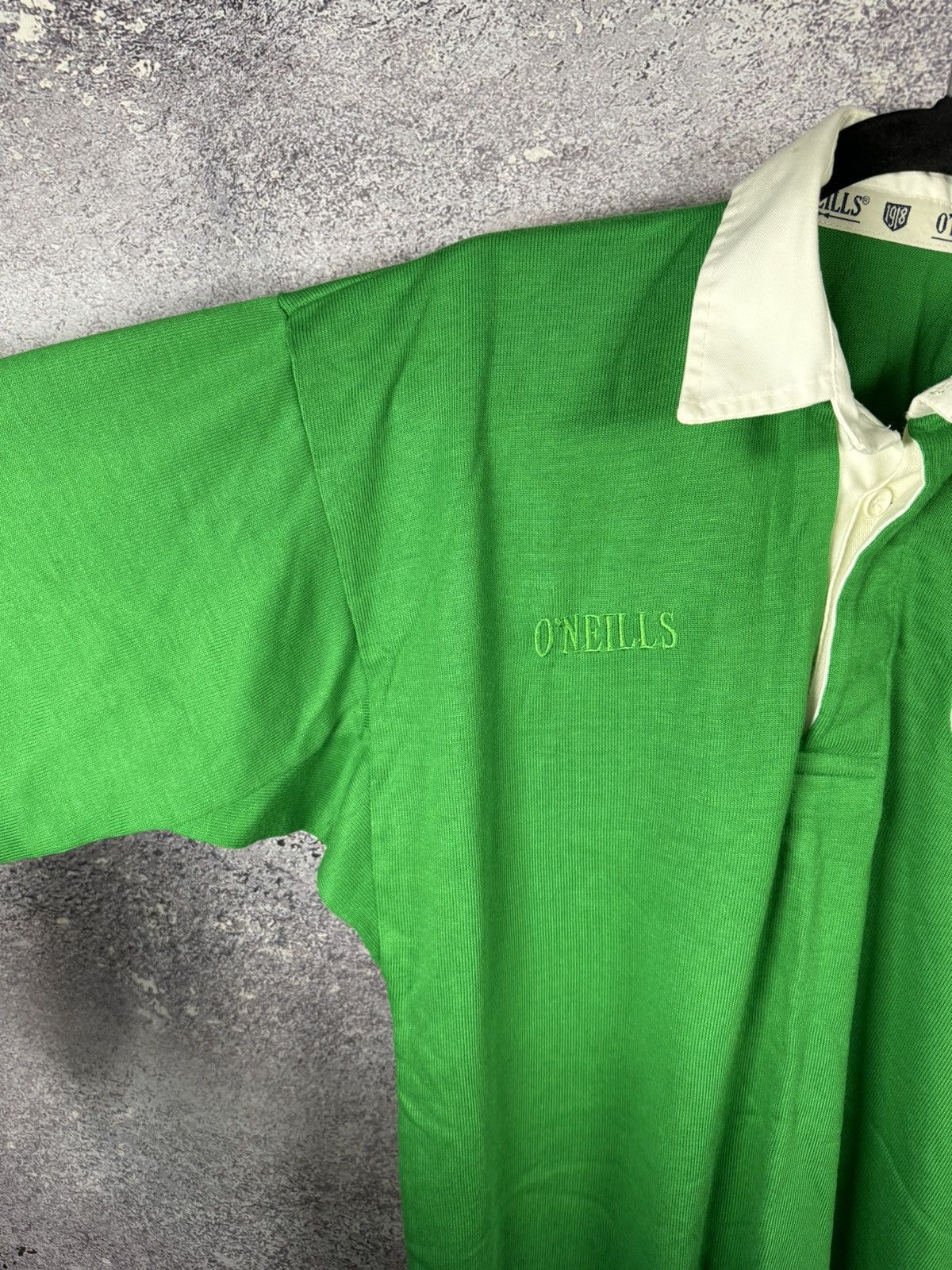 O'Neills × Vintage Ireland Rugby Jersey O'Neills Vintage 80's Retro Large Size US L / EU 52-54 / 3 - 8 Thumbnail