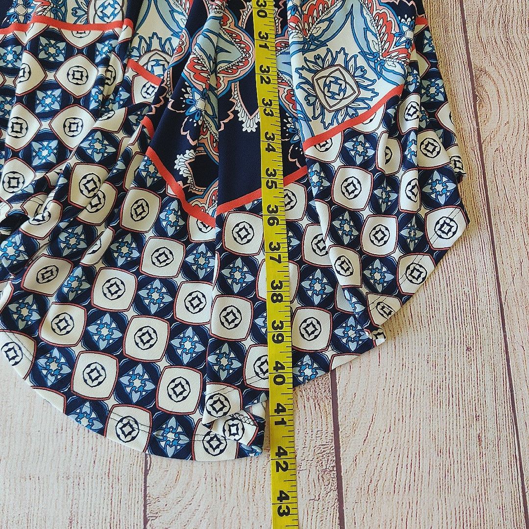 MAGGY LONDON Maggy London stretch handkerchief hem summer dress sz 4P Size S / US 4 / IT 40 - 8 Thumbnail
