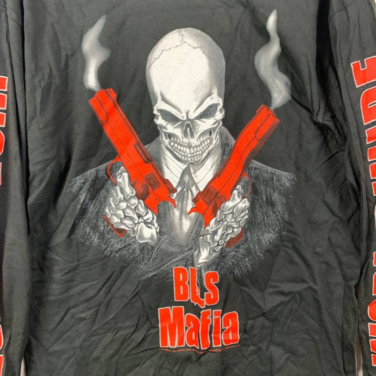 Other Vintage Black Label Society Mafia M M&O Sweatshirt Black Size US M / EU 48-50 / 2 - 2 Thumbnail