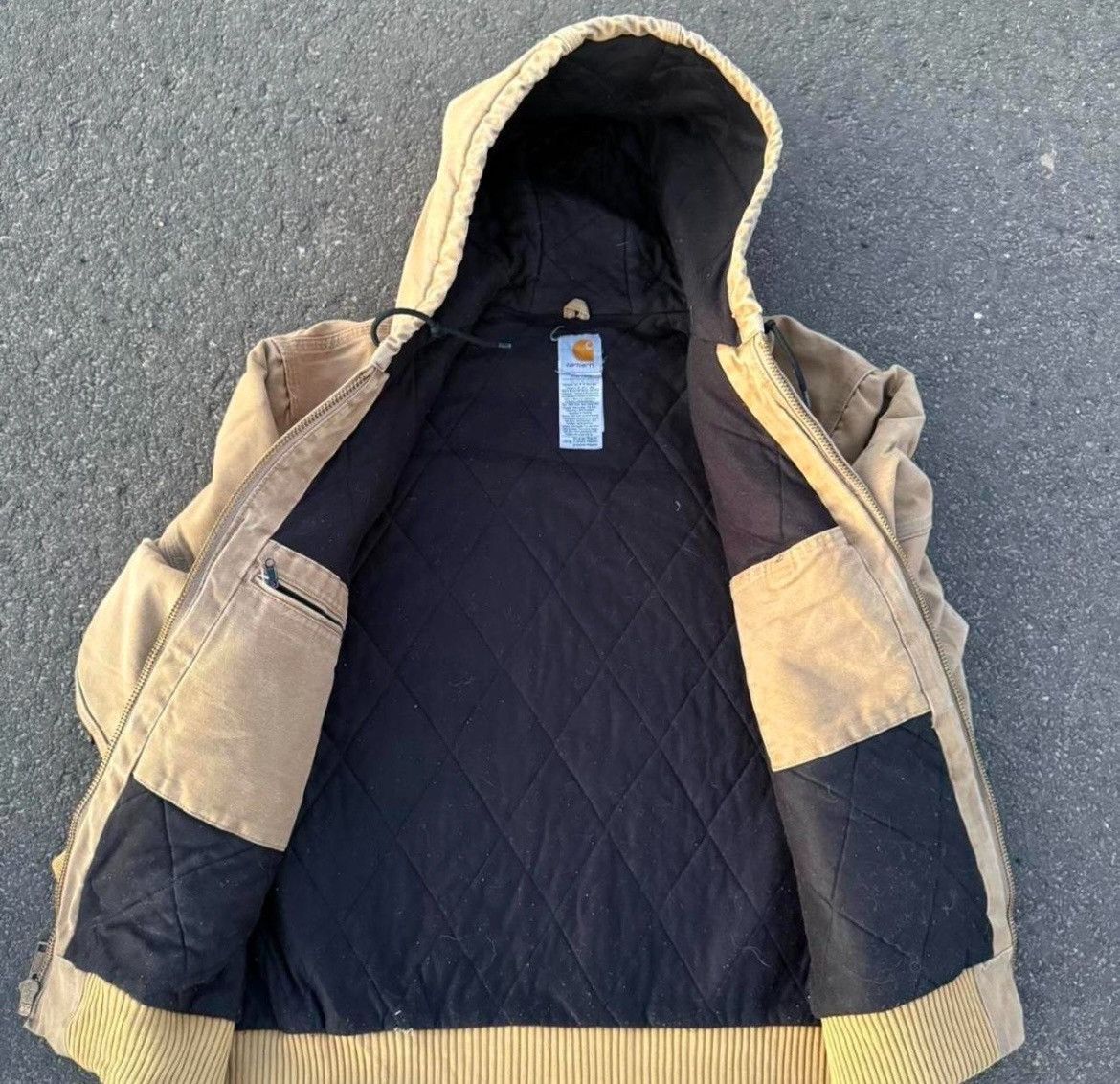 Carhartt × Vintage Tan vintage carhartt jacket Size US XL / EU 56 / 4 - 2 Thumbnail