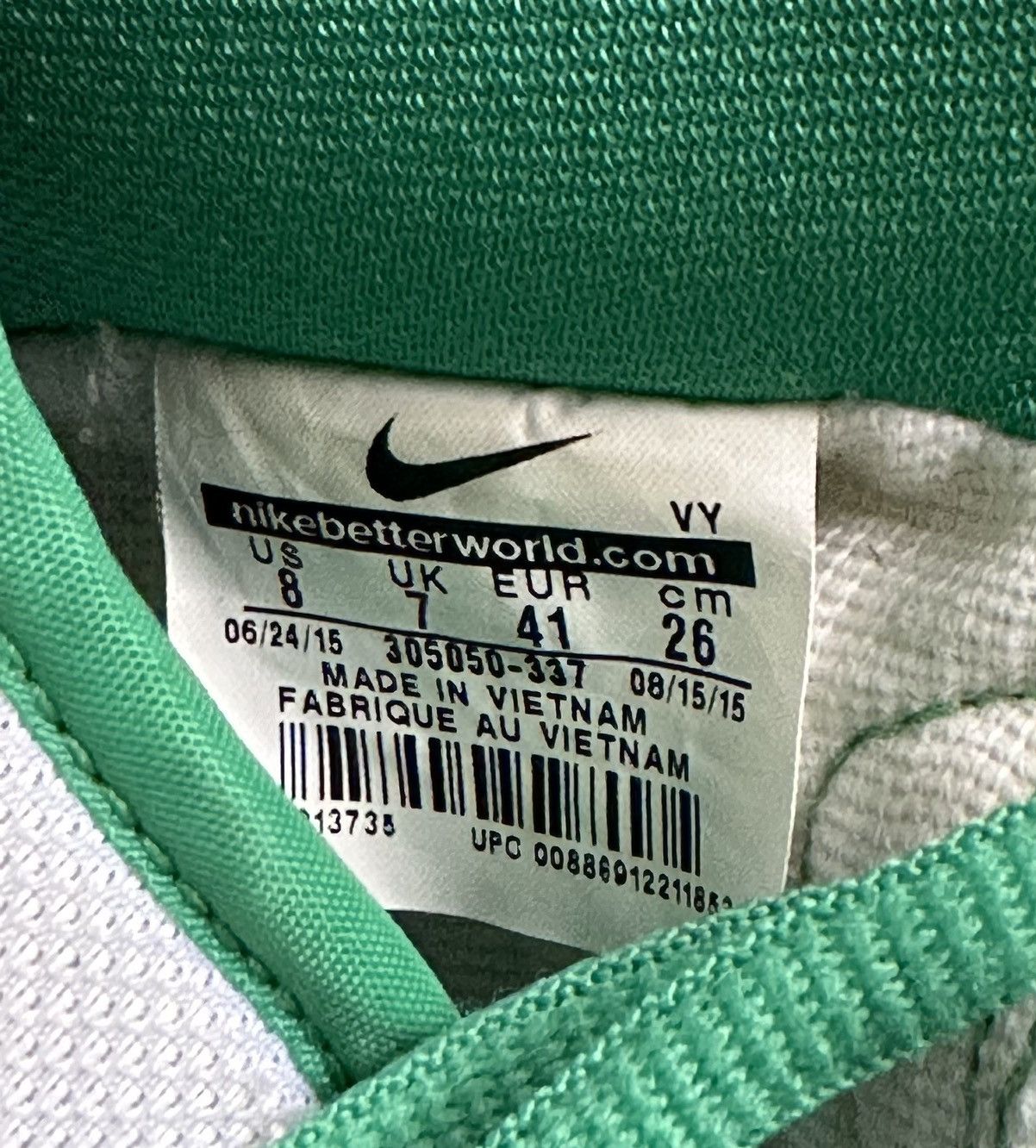 Nike Nike SB Oakland Athletics 2015 Size US 8 / EU 41 - 12 Thumbnail