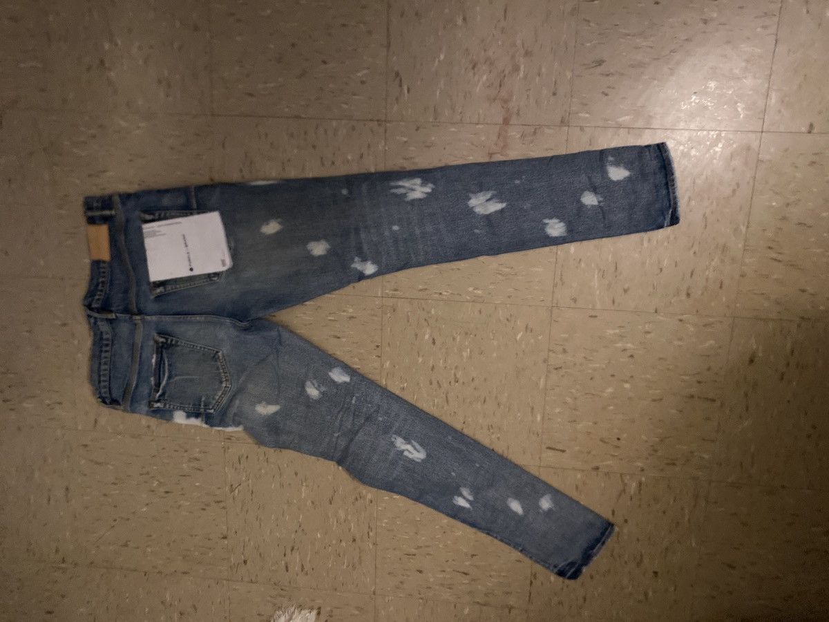 Purple Brand Blue with a foggy white purple jeans Size US 31 - 7 Thumbnail