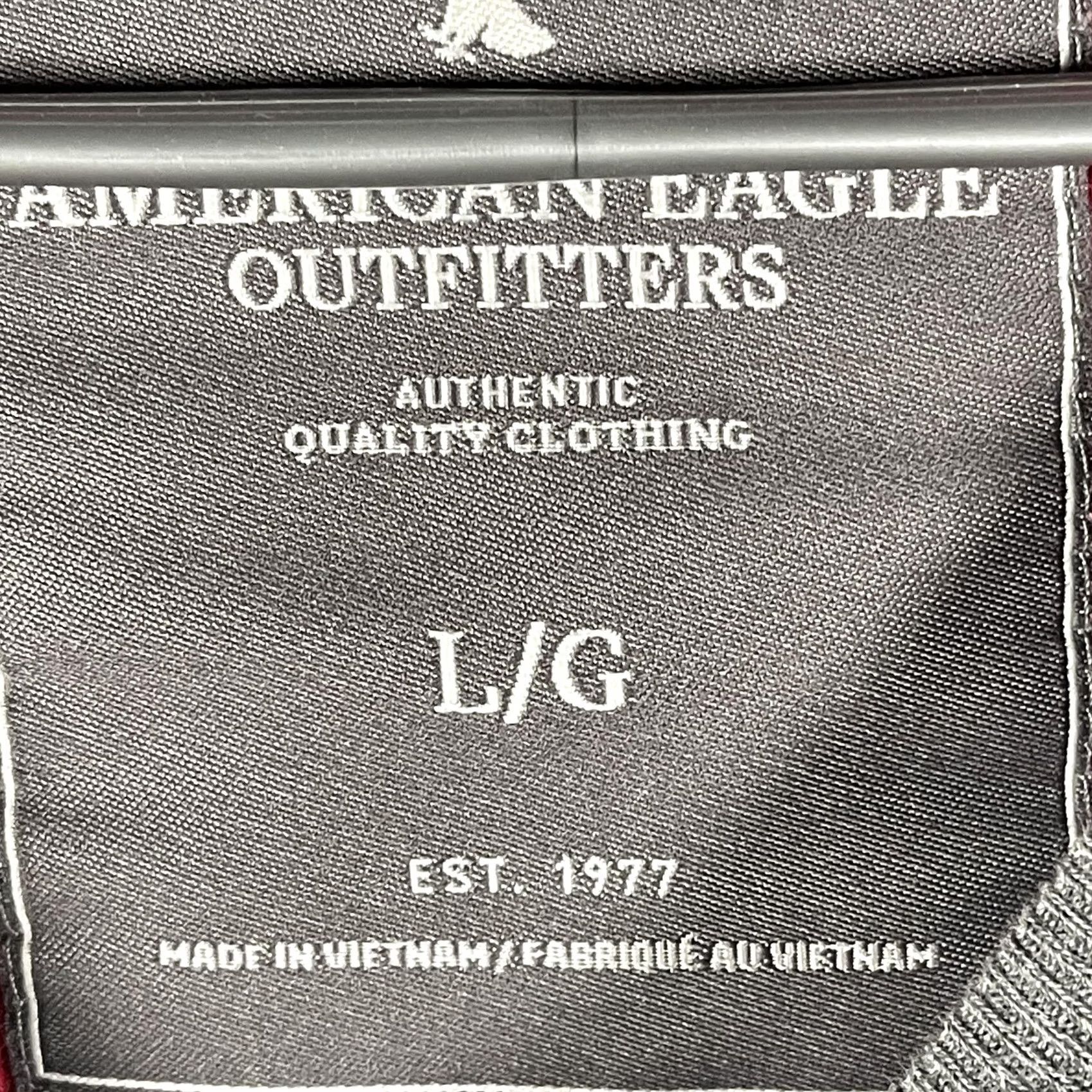 American Eagle Outfitters VINTAGE American Eagle Shirt Sweatshirt Raglan Crewneck Graphic Print Mens Large Gray Size US L / EU 52-54 / 3 - 5 Thumbnail