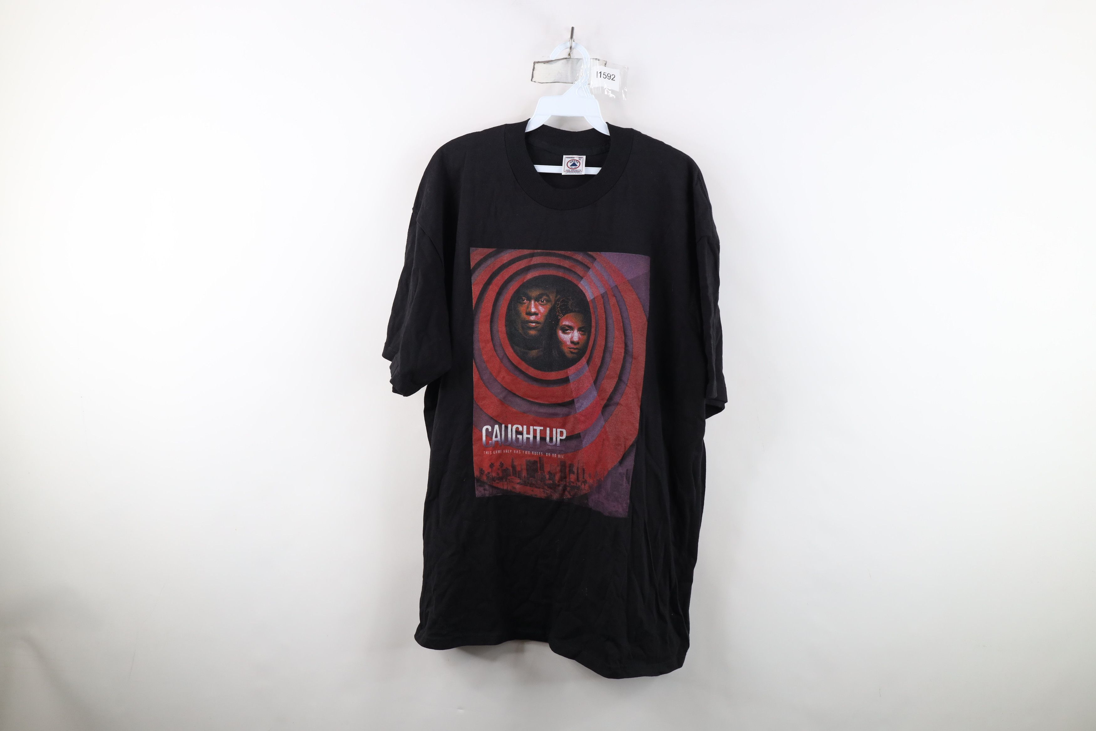 Vintage Vintage 90s Streetwear Caught Up Short Sleeve T-Shirt Snoop Size US XL / EU 56 / 4 - 1 Thumbnail